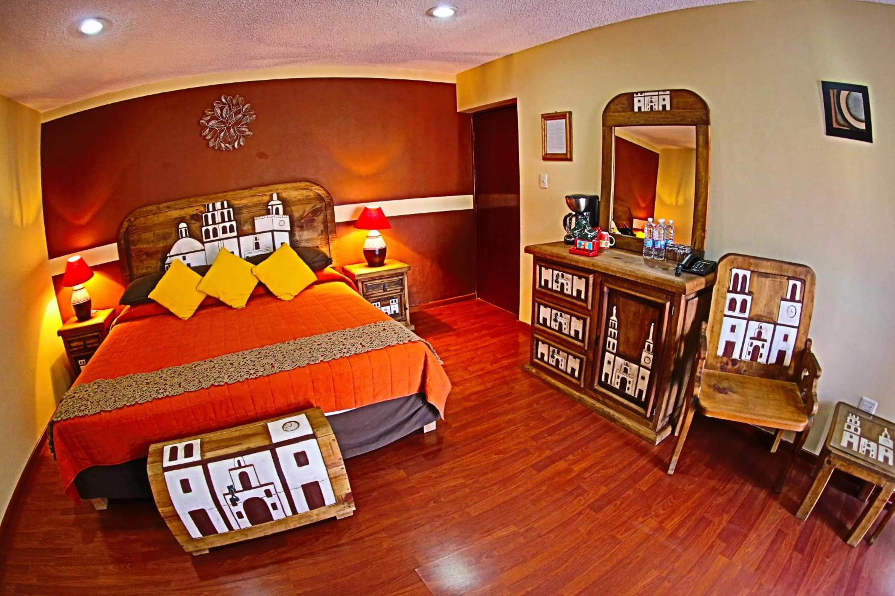 Deluxe King Room with Terrace in Hotel Chocolate Tradicional