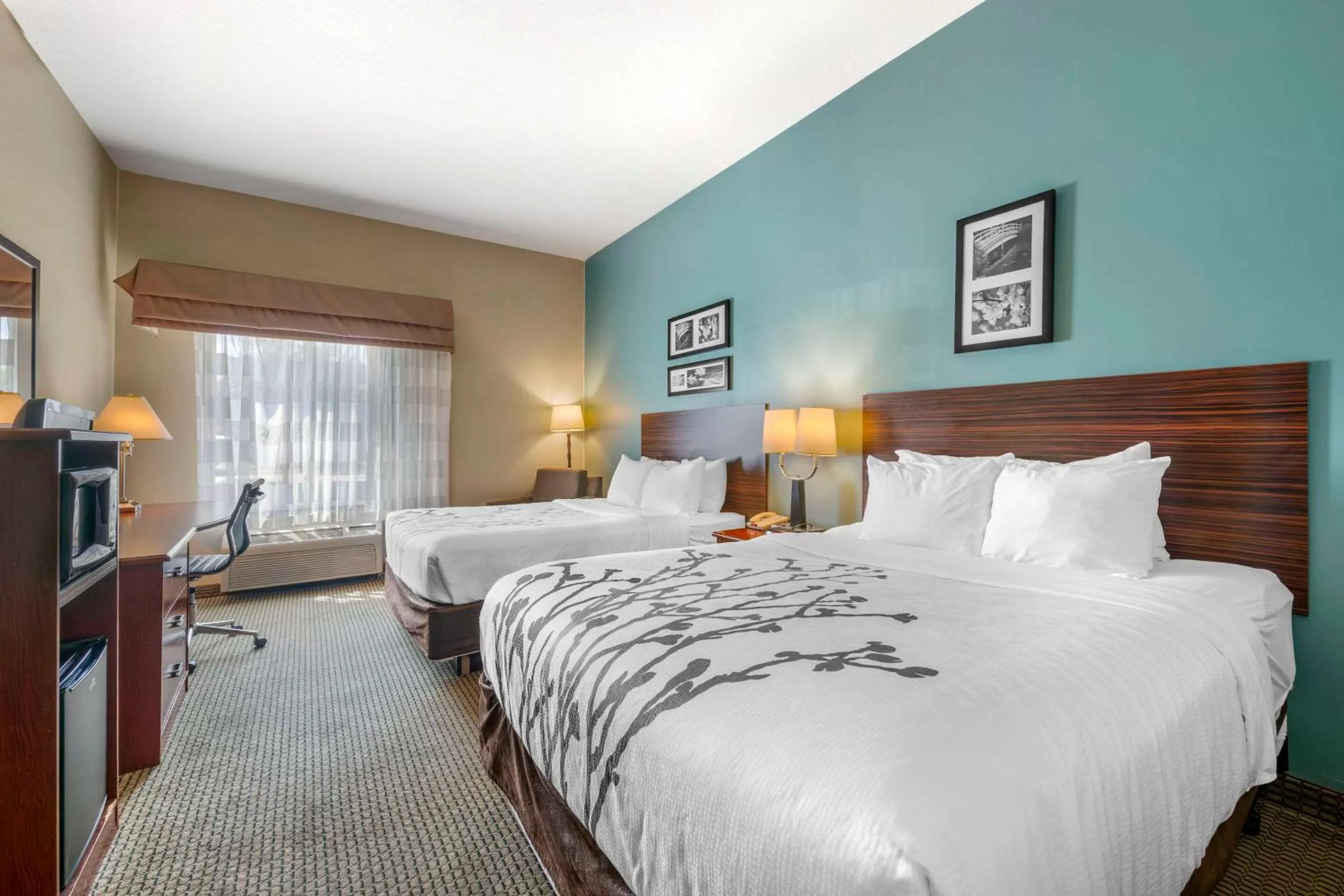Standard Queen Room with Two Queen Beds - Non-Smoking in Sleep Inn & Suites Rapid City