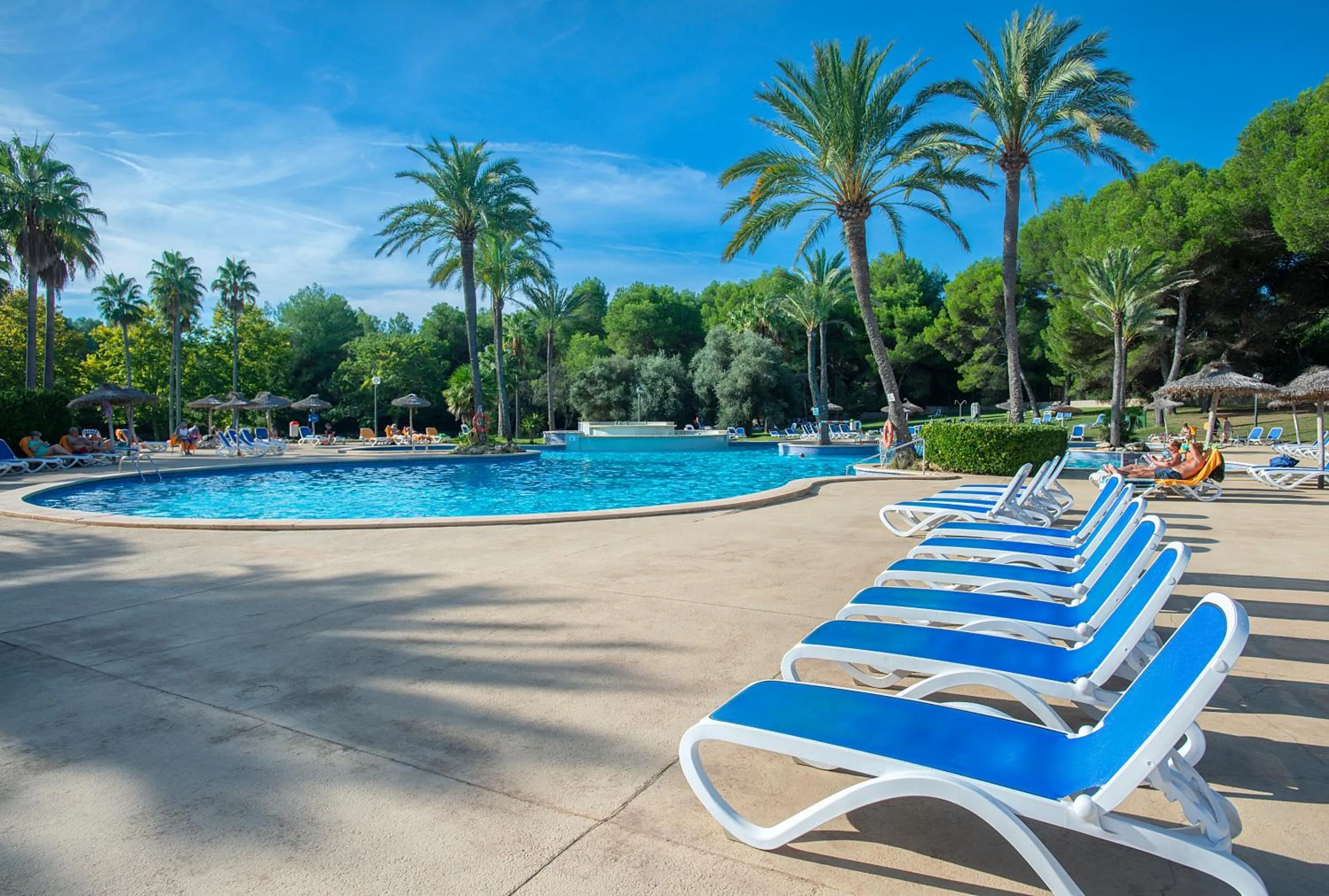 Pool view in Exagon Park