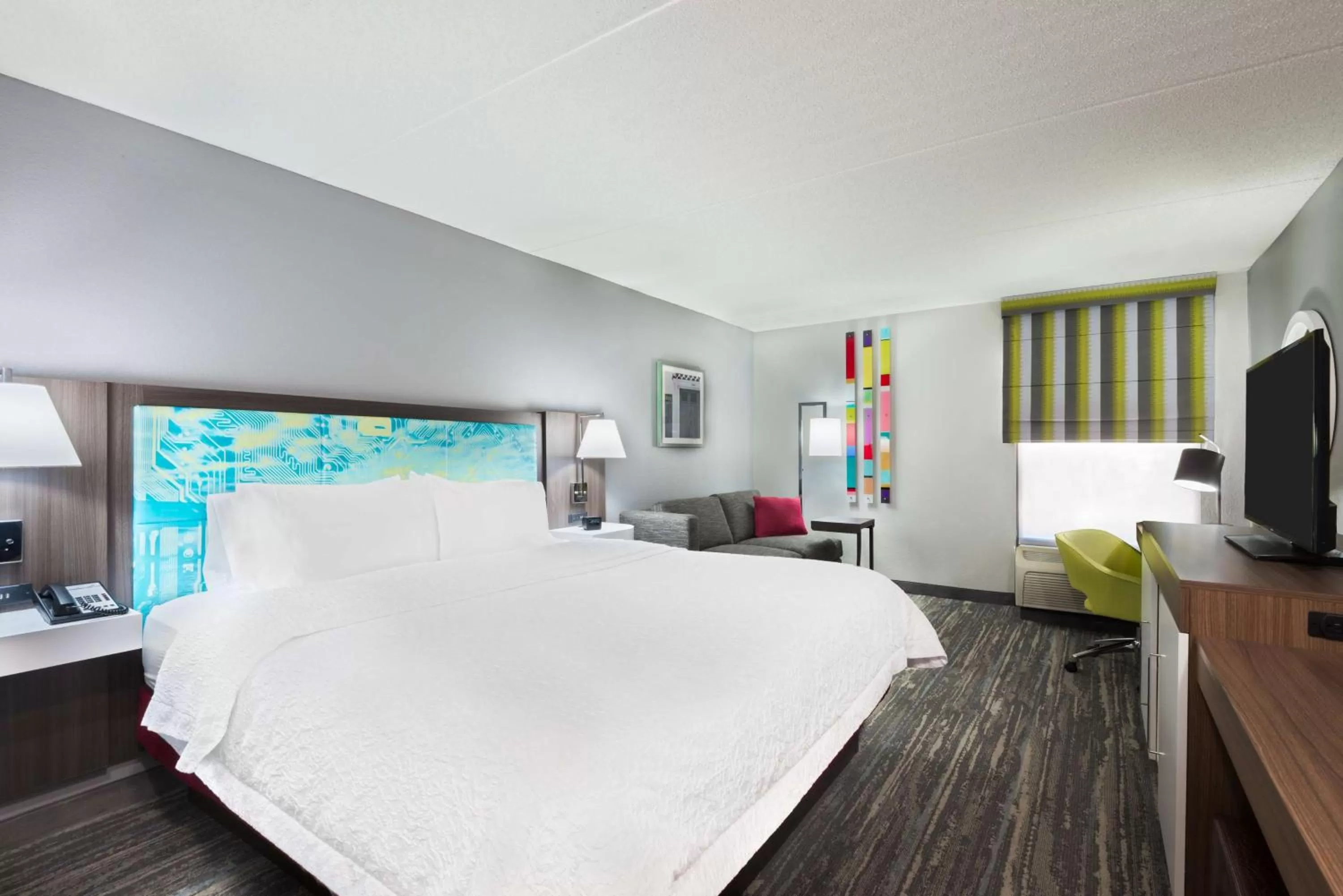 King Room with Sofa Bed and Study - Non-Smoking in Hampton Inn Ellenton/Bradenton