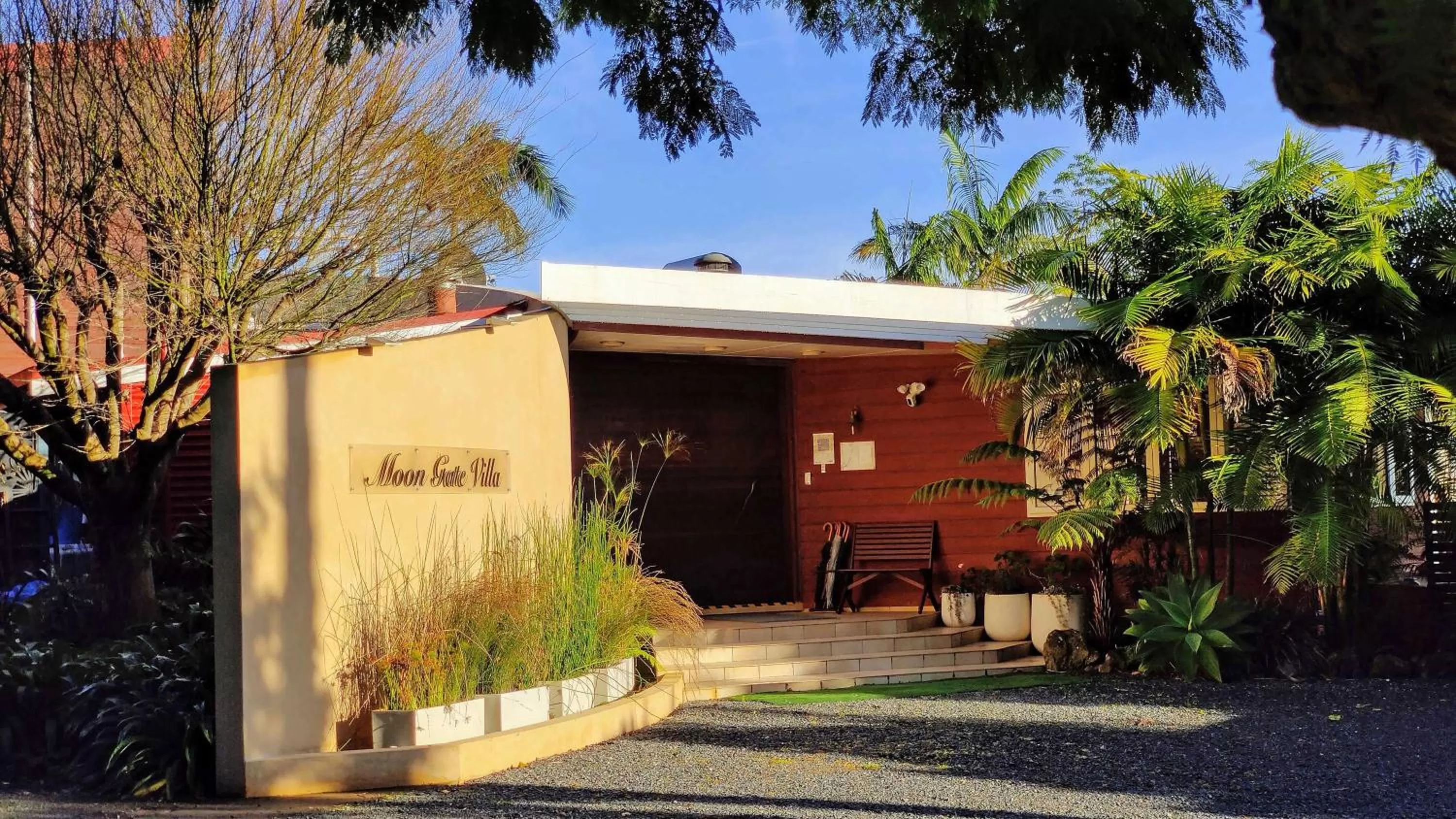 Facade/entrance in Moon Gate Villa
