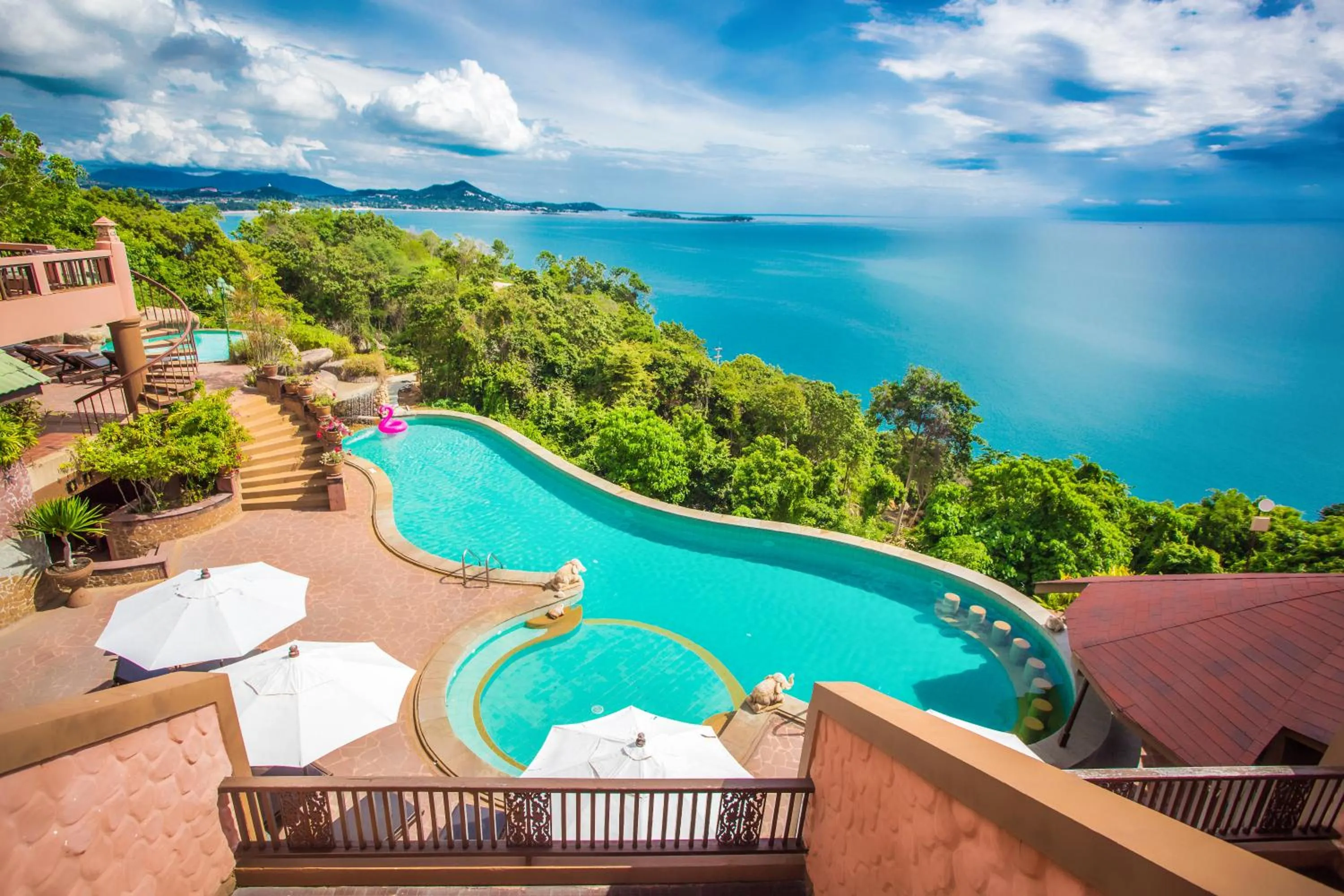 Family Room with Sea View in Samui Bayview Resort & Spa