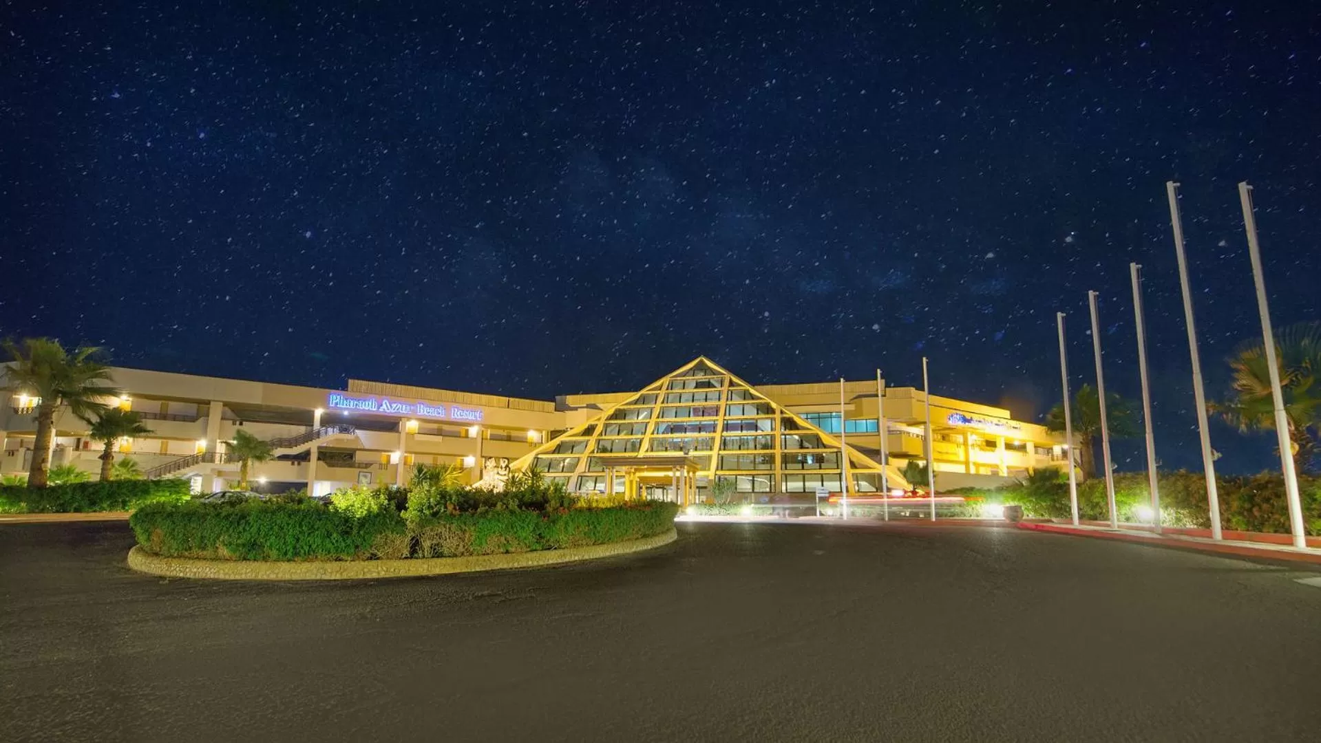 Property building in Pharaoh Azur Resort