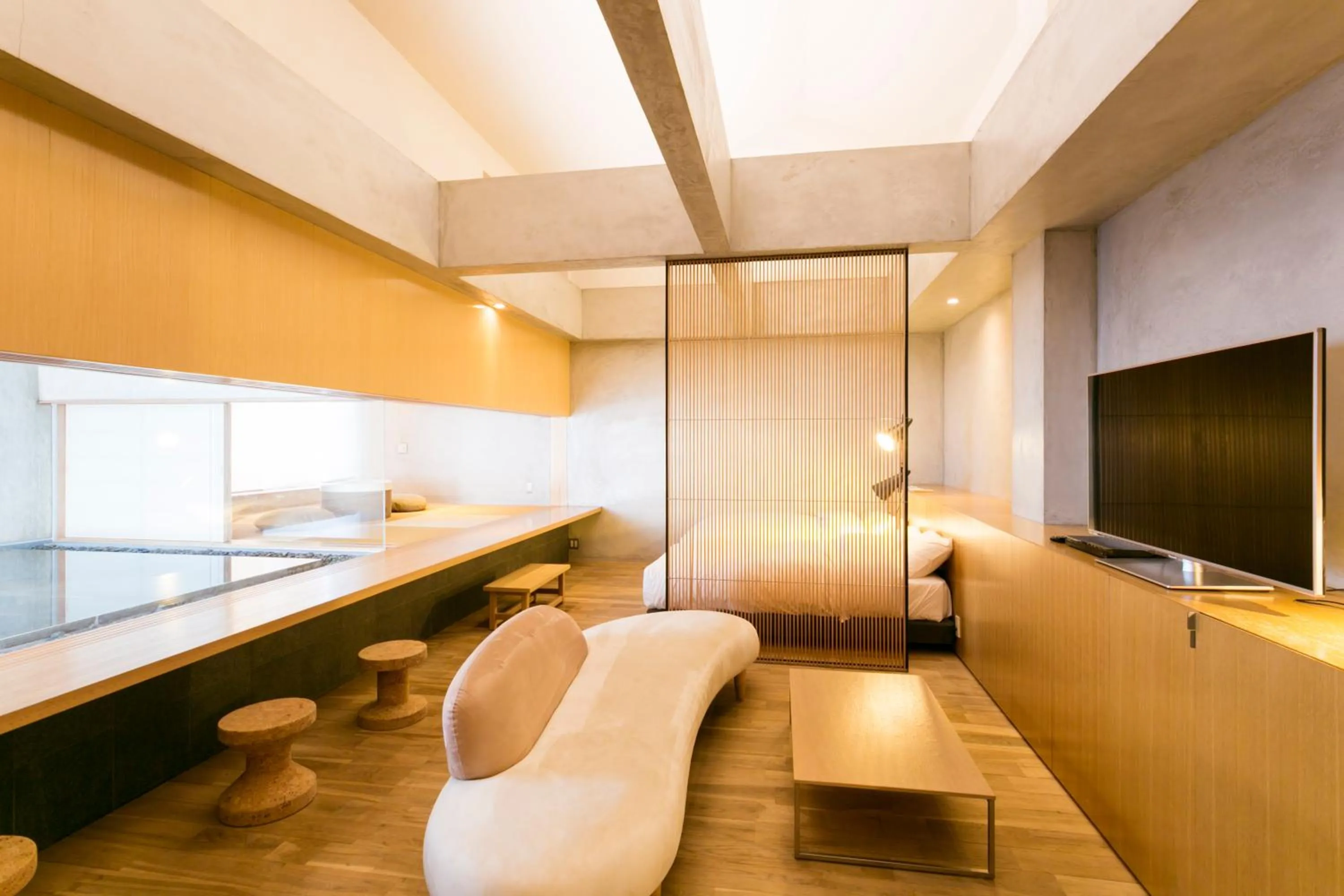 Room with Tatami Area and Private Hot Spring Bath - Suzukake in Ryokan Yoshidaya