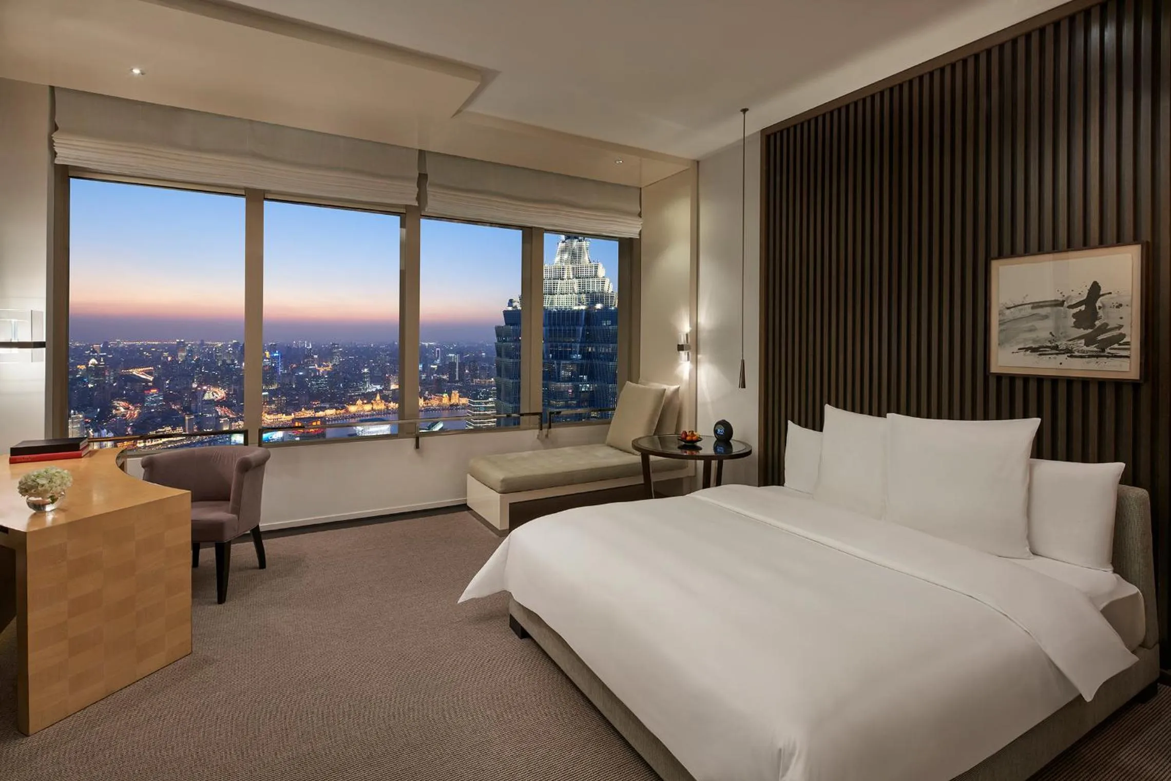 1 King Bed with Bund River View in Park Hyatt Shanghai