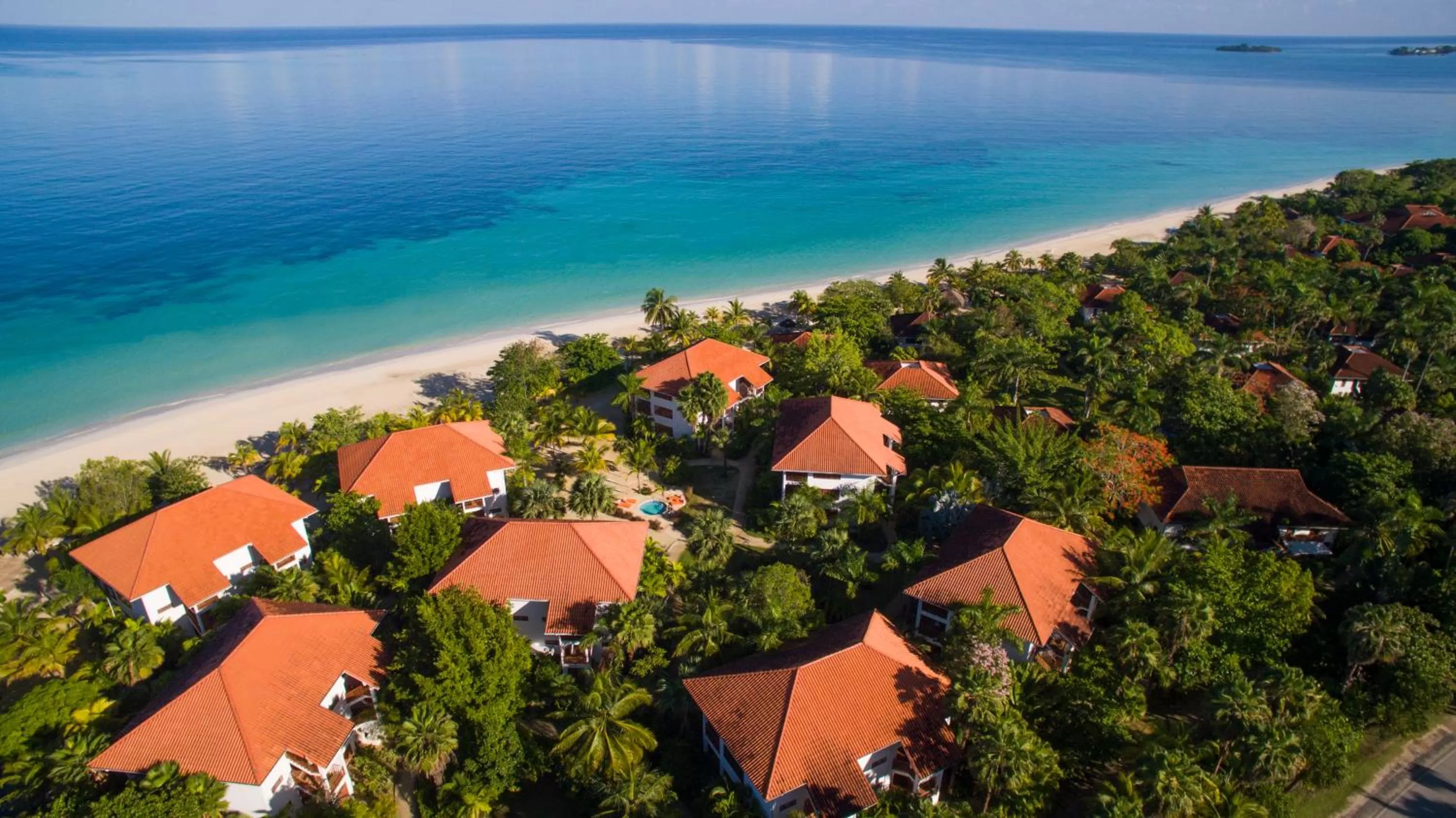 Bird's eye view in Couples Swept Away