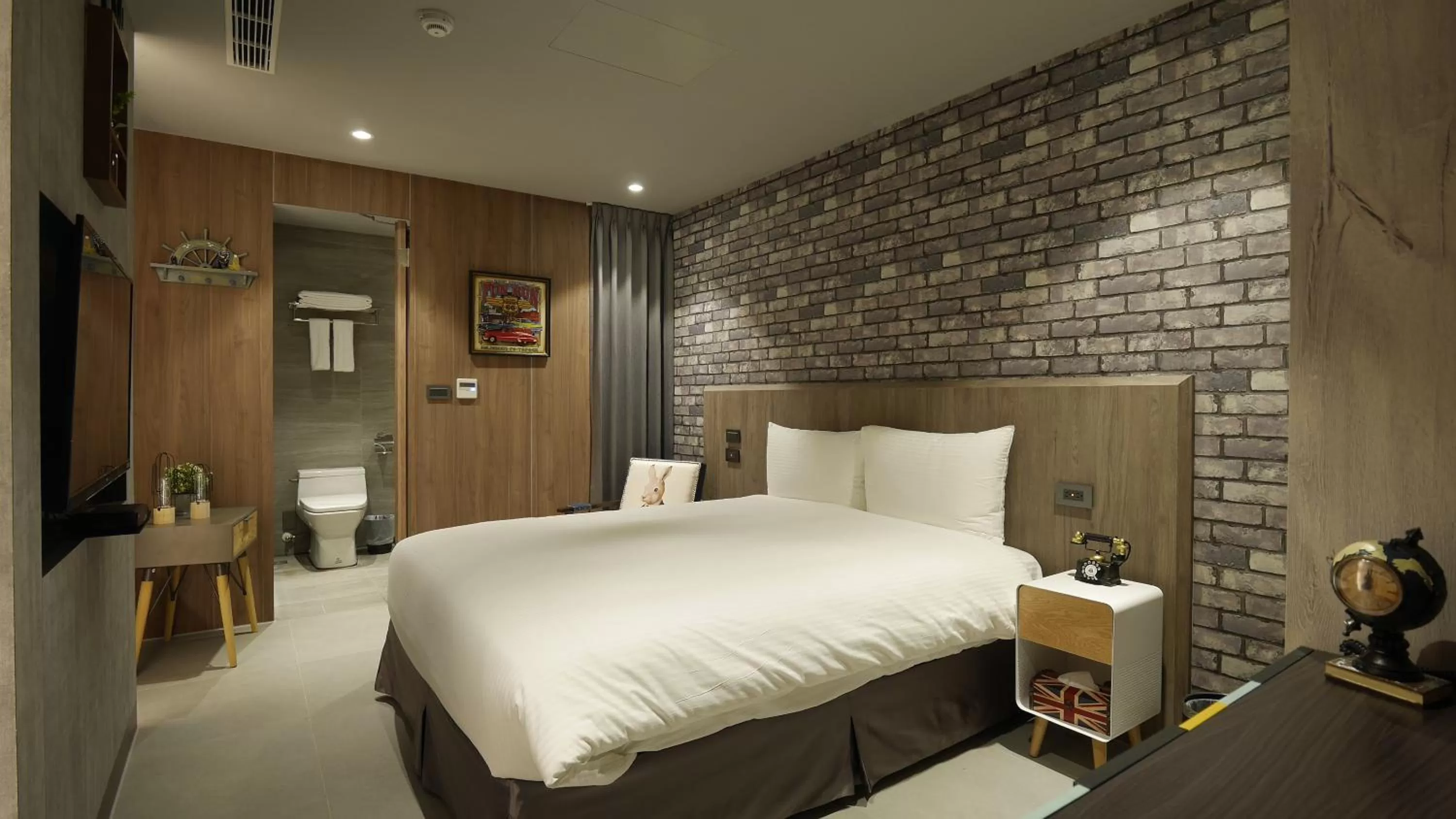 Bed in K HOTEL