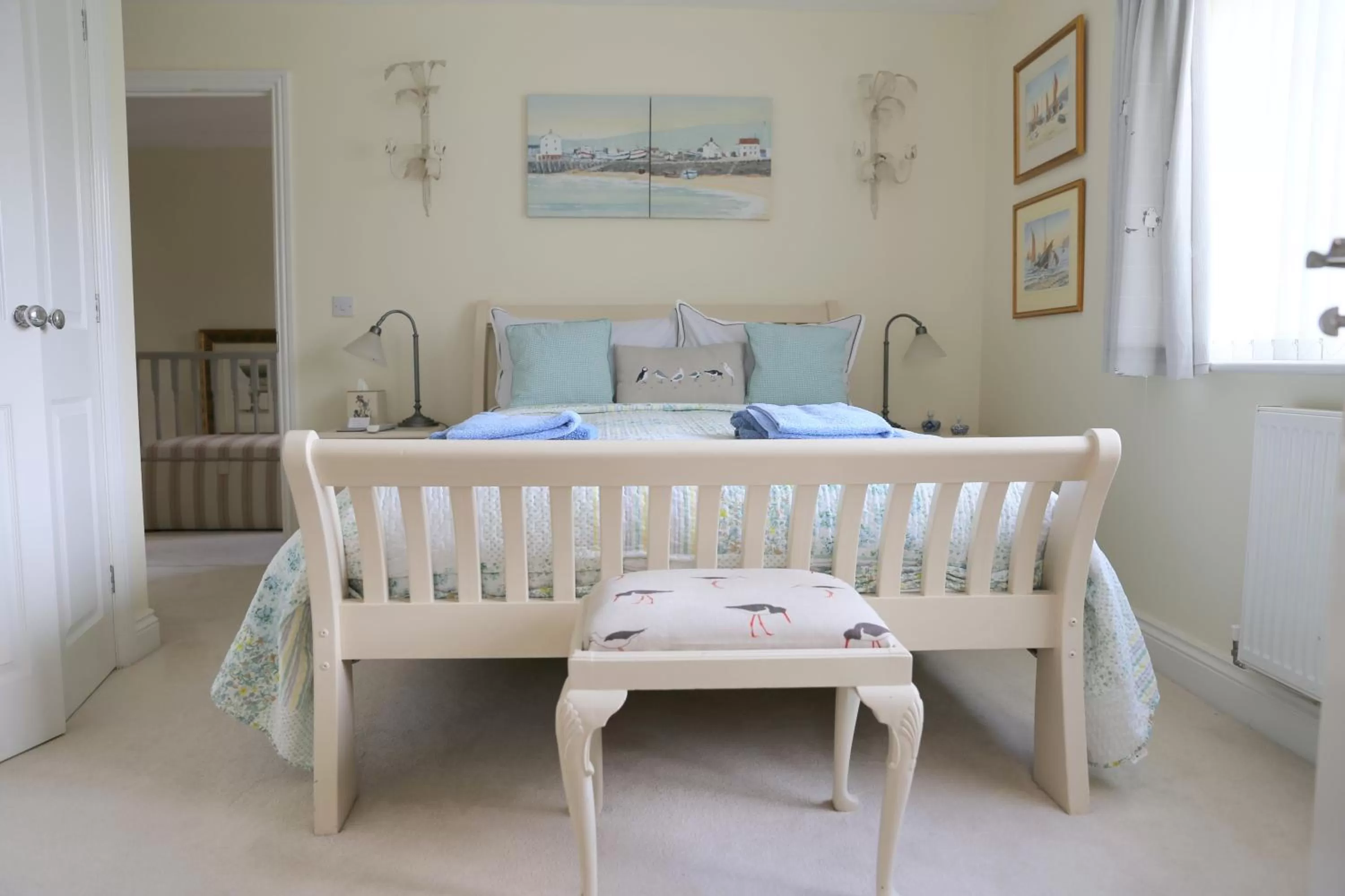 Marine Double Room in Harlequin B&B Ledbury