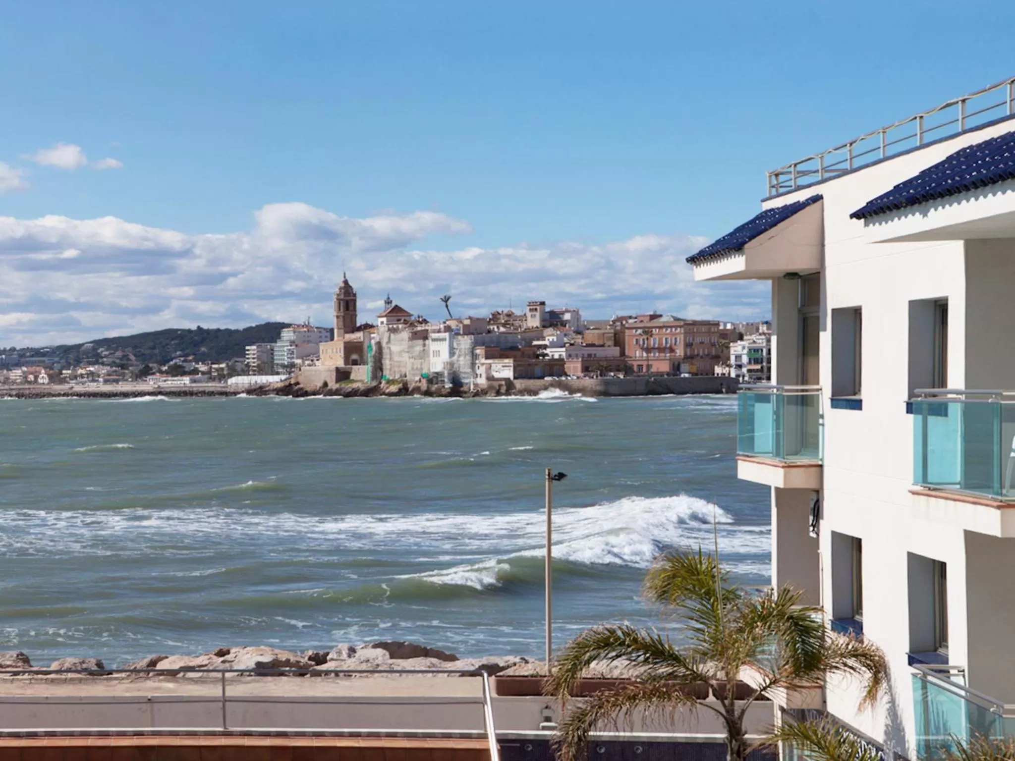 Double Room with Sea View in Hotel Port Sitges