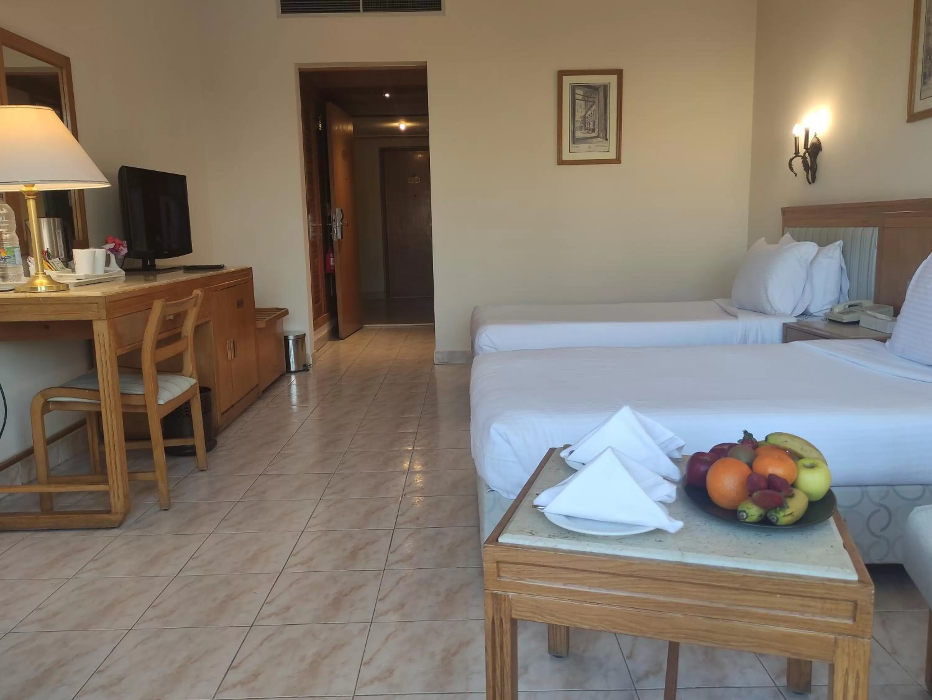 Standard Triple Room with Garden View in Pharaoh Azur Resort