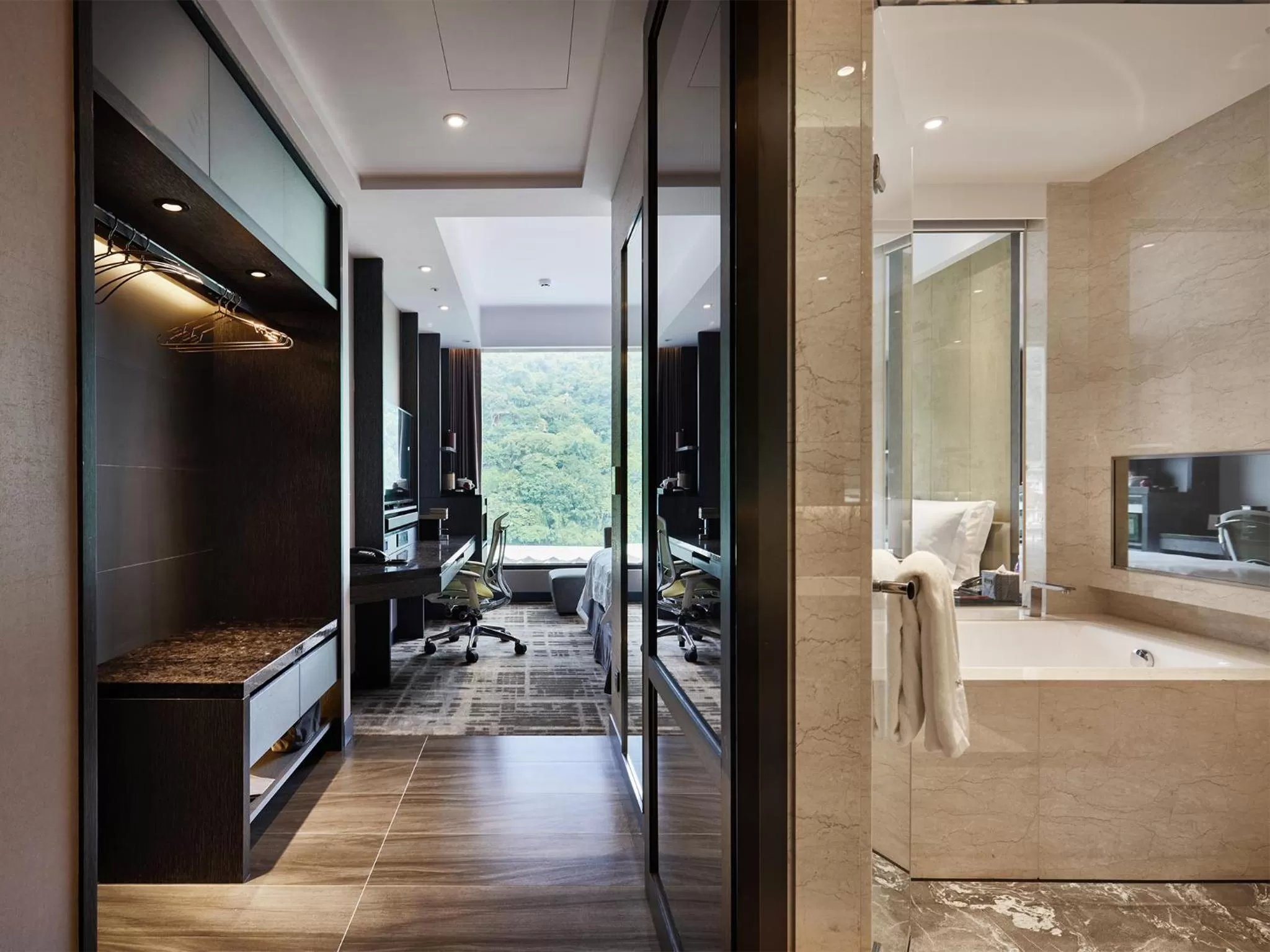 Double Room with Mountain View in The Tango Hotel Taipei Jiantan