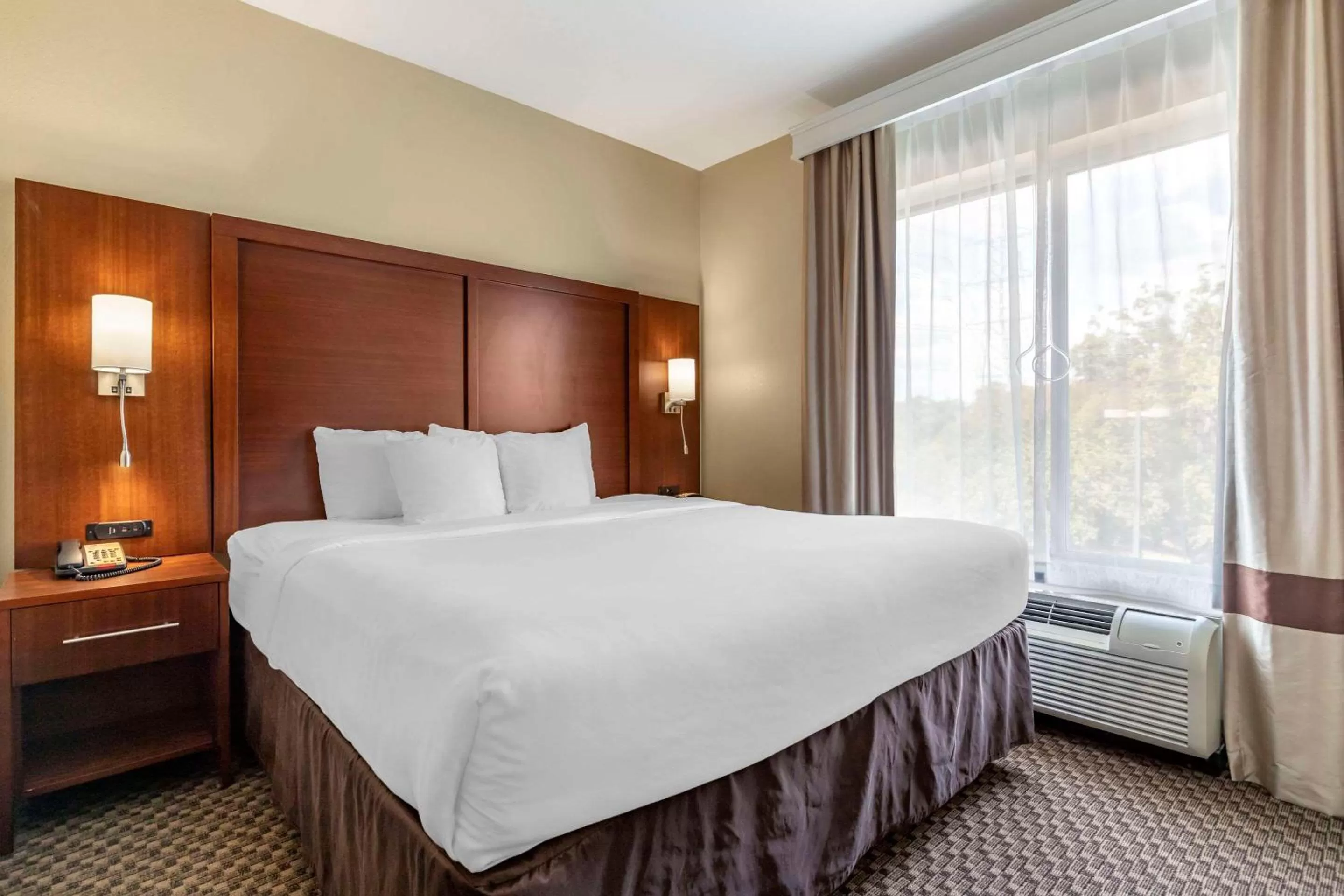 King Suite - Non-Smoking in Comfort Suites Medical Center near Six Flags