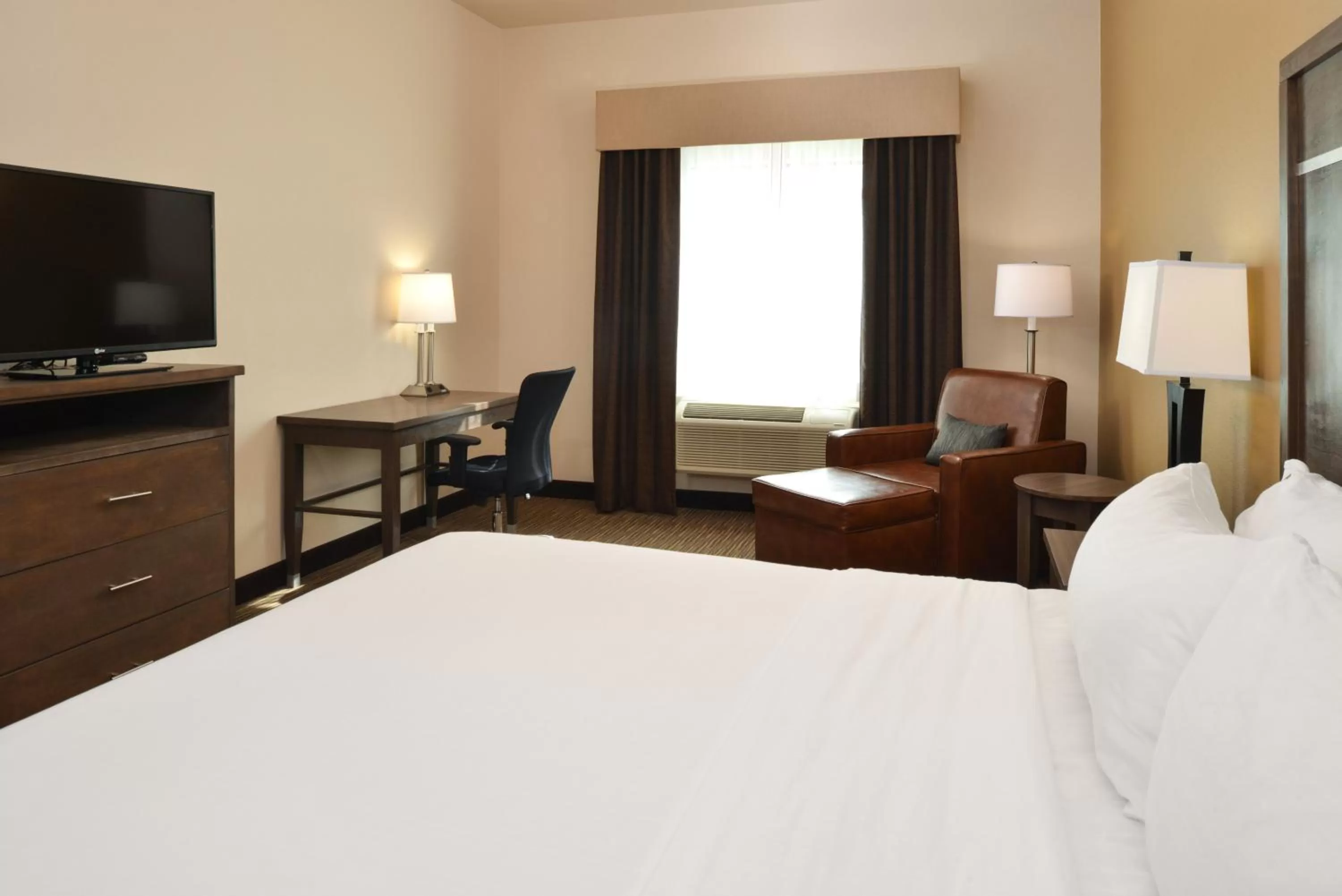 Standard King Room with Roll-in Shower - Mobility Accessible in Holiday Inn Express & Suites Globe by IHG