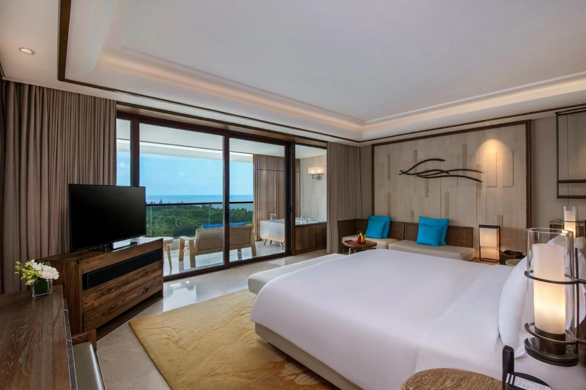 Classic King Room with Ocean View in InterContinental Sanya Haitang Bay Resort by IHG