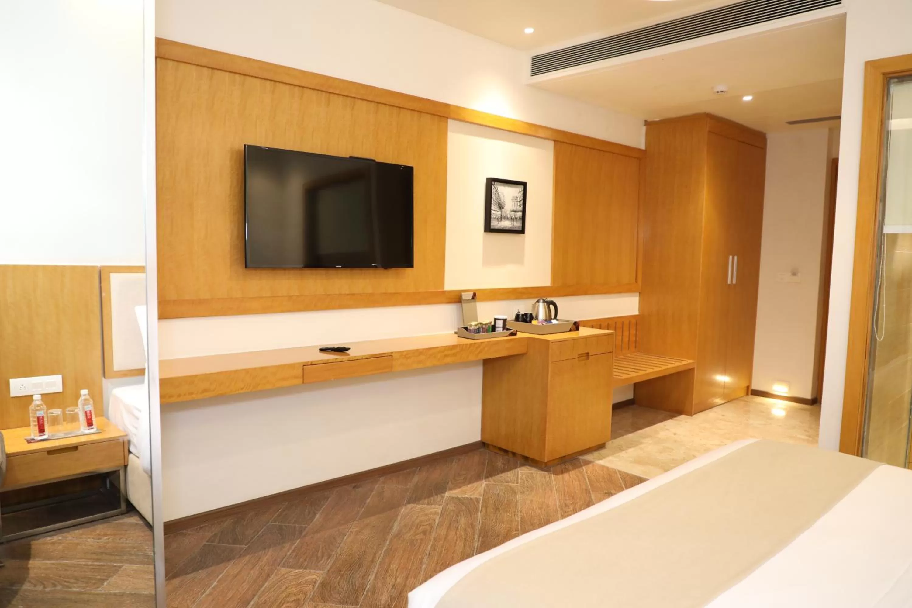 Standard Double or Twin Room - single occupancy in The Fern Residency, Morbi