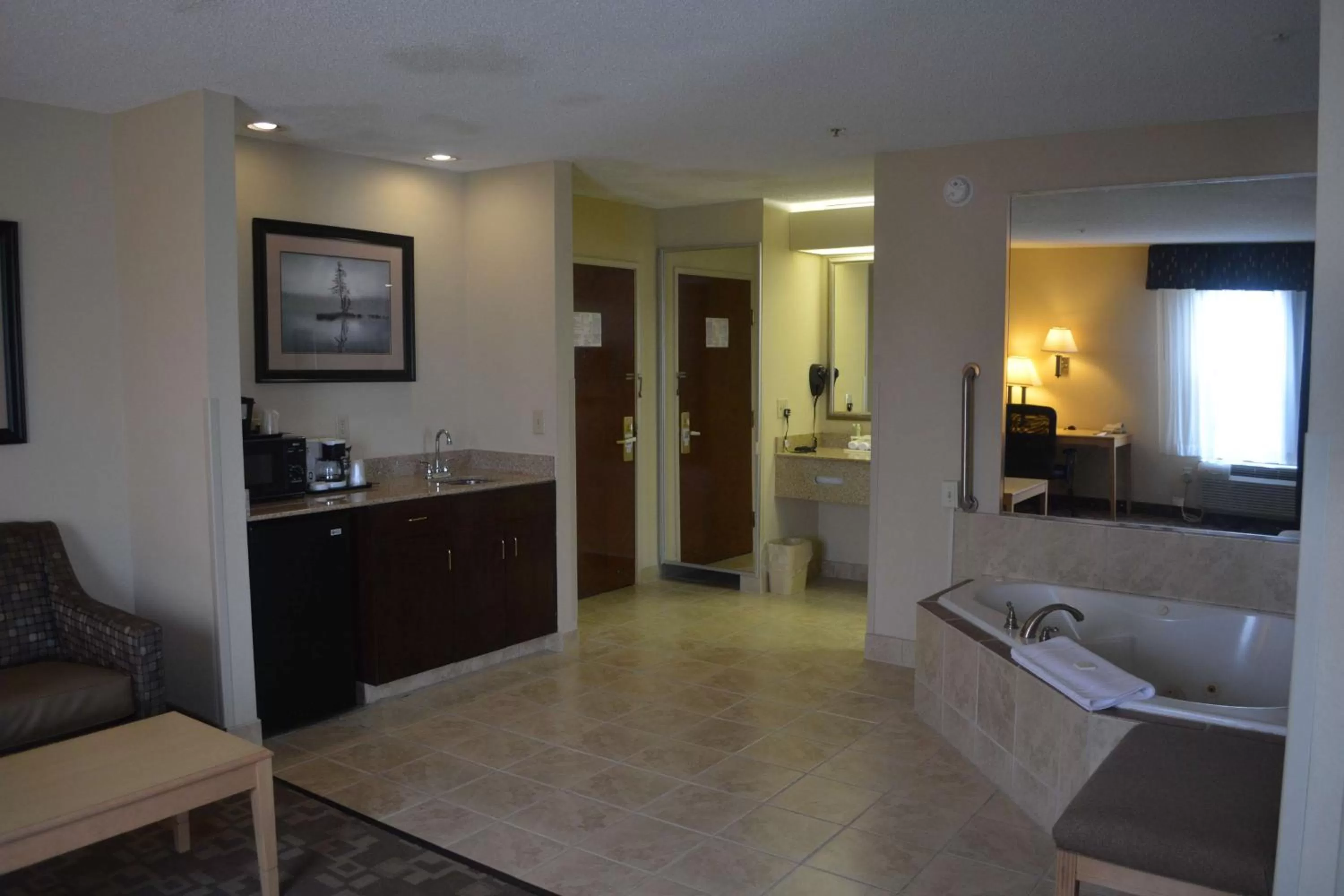 King Suite with Sofa Bed and Spa Bath in SureStay Plus Hotel by Best Western Roanoke Rapids I-95