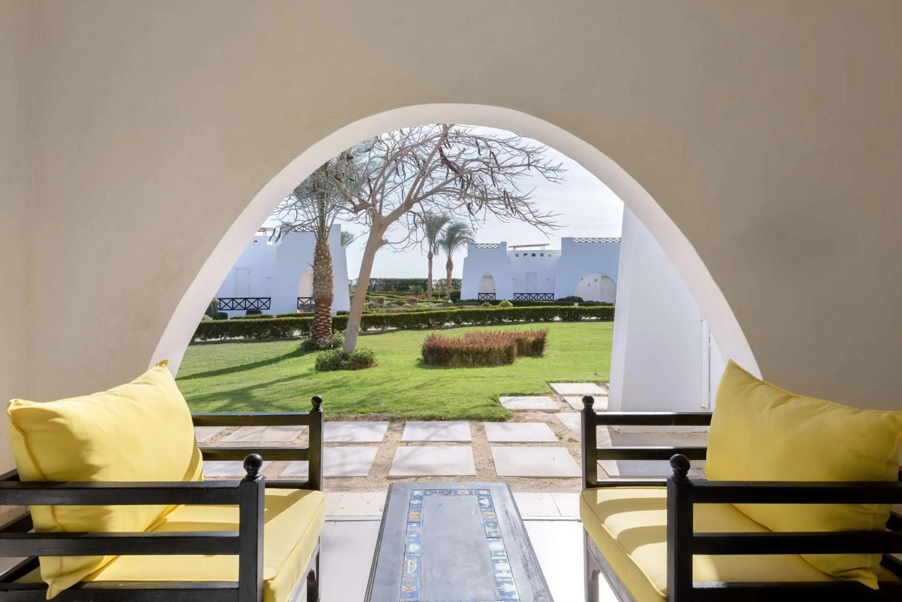 Deluxe Twin Room with Garden View in Hilton Marsa Alam Nubian Resort