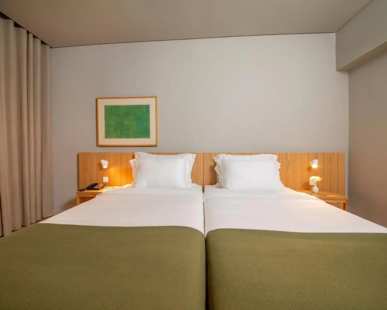 Twin Room with Garden View in Montebelo Principe Perfeito Viseu Garden Hotel