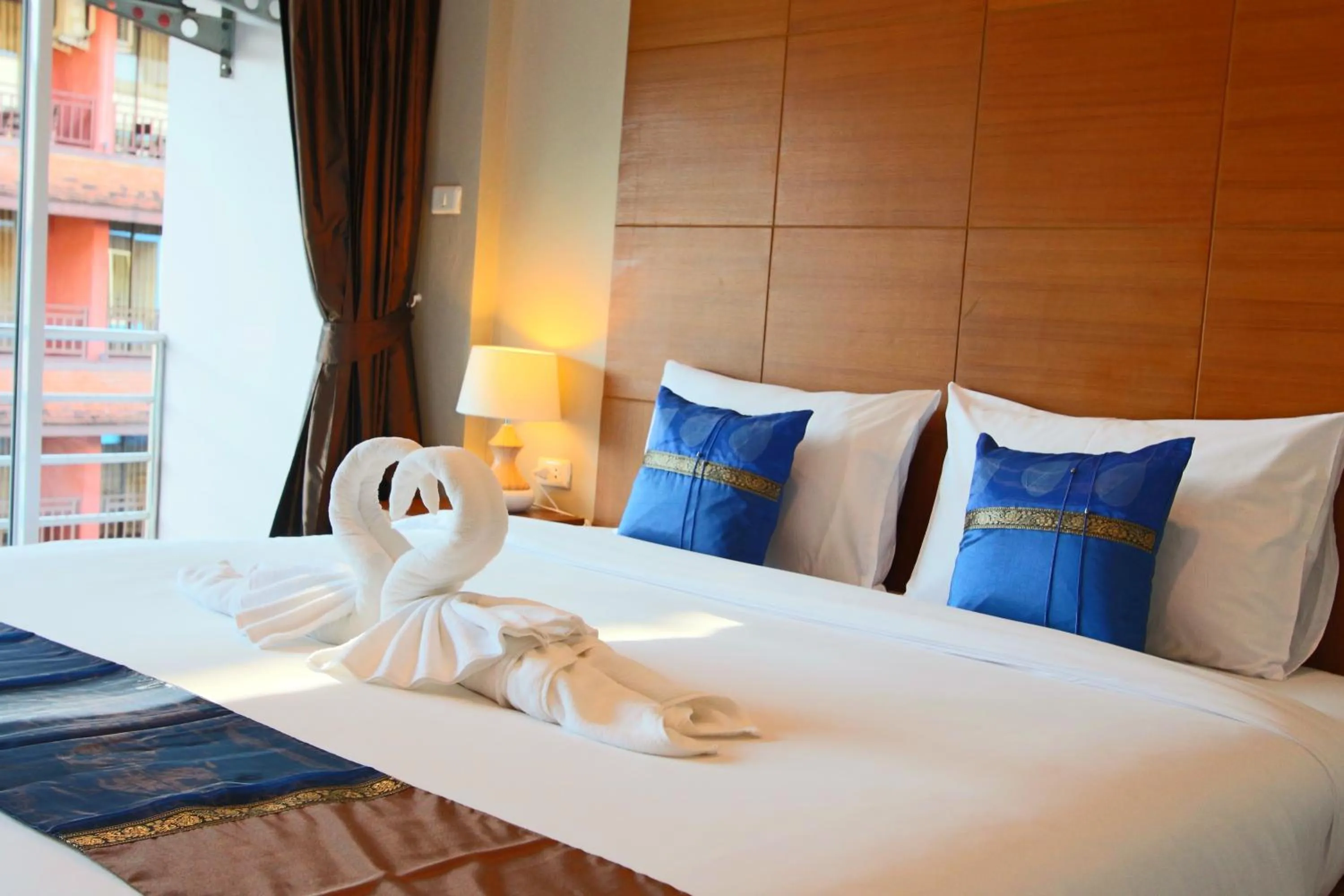 Bed in Good Nice Hotel