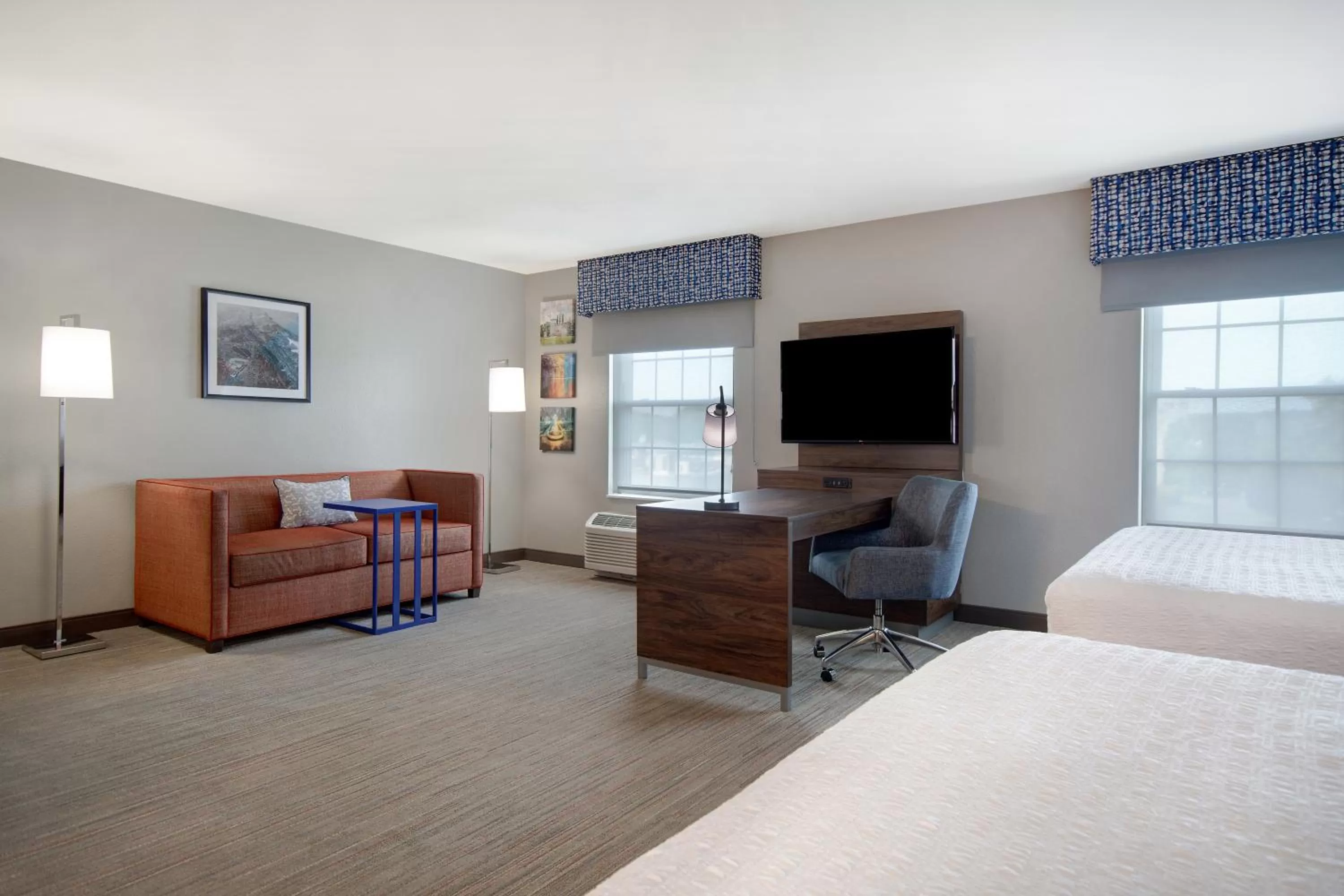 2 Queen Studio Suite in Hampton Inn & Suites Yonkers