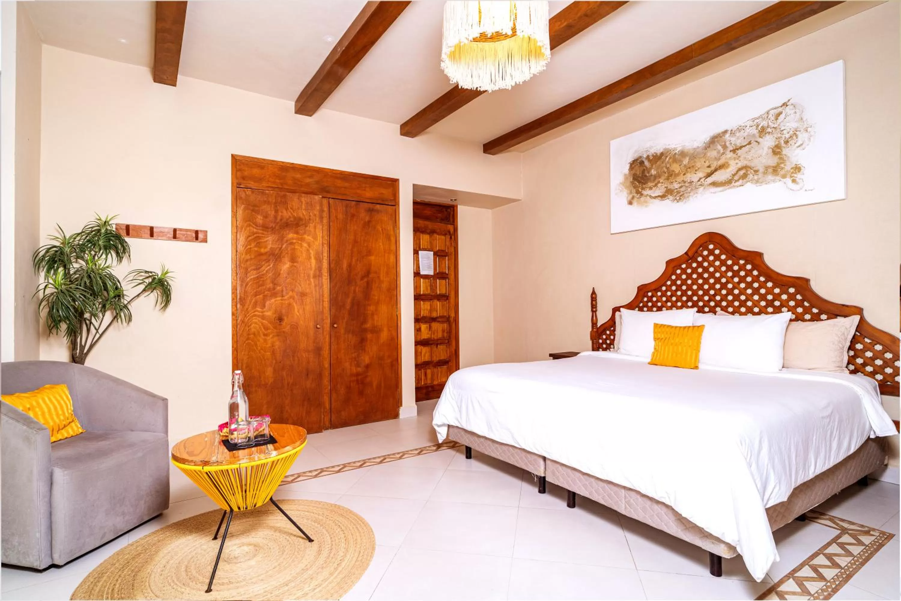 Bed in Enigmatic Boutique Hotel