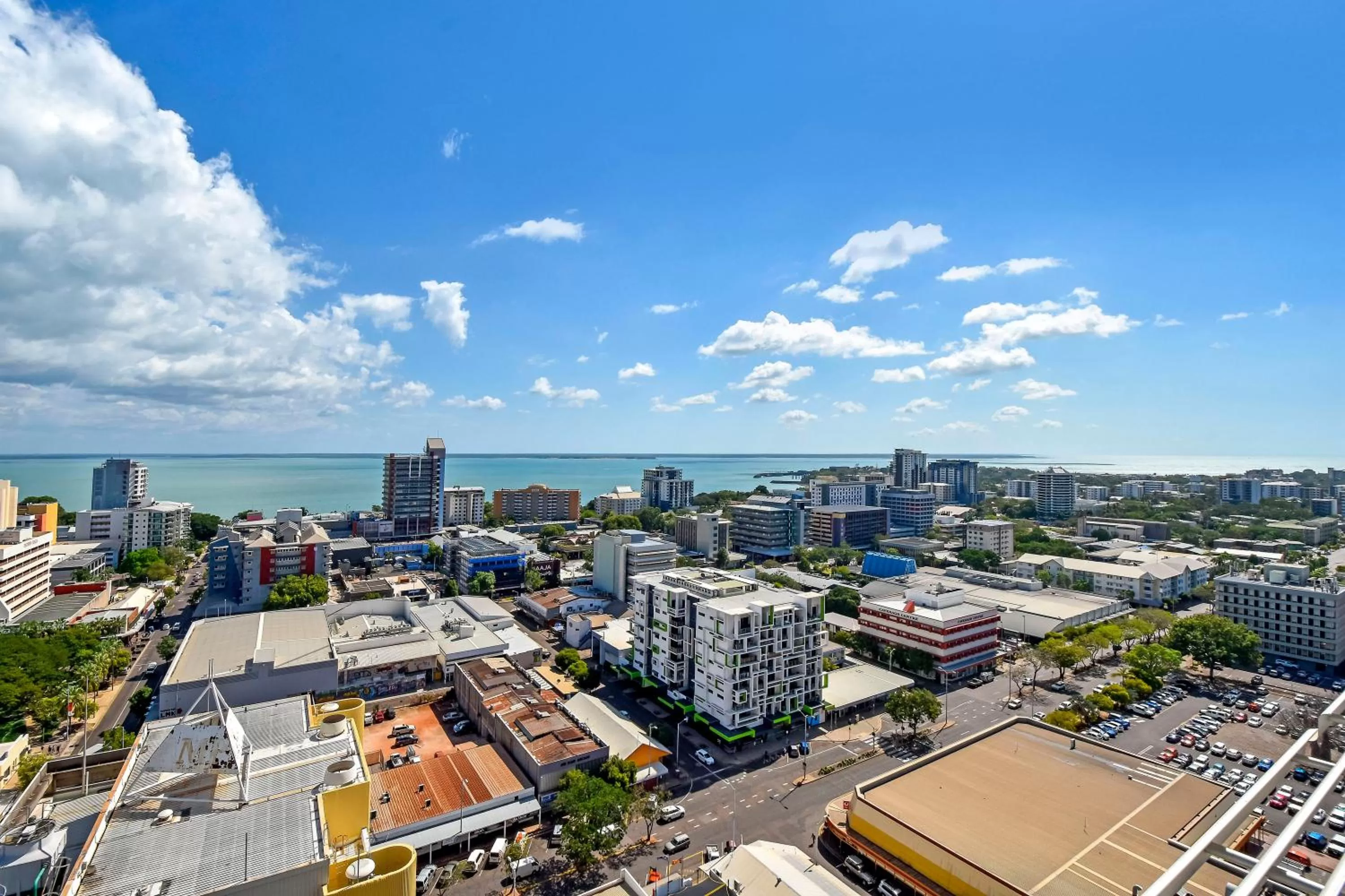 Family Room with Balcony and Water View - Weekly Housekeeping in Mantra Pandanas