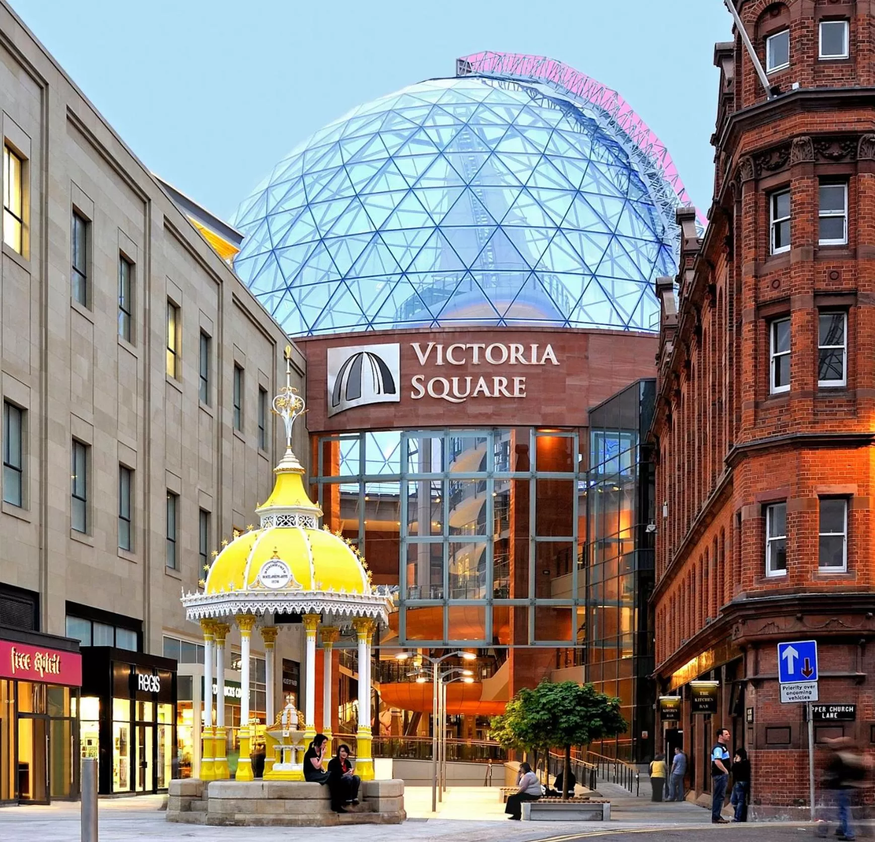 Nearby landmark in ibis Belfast City Centre
