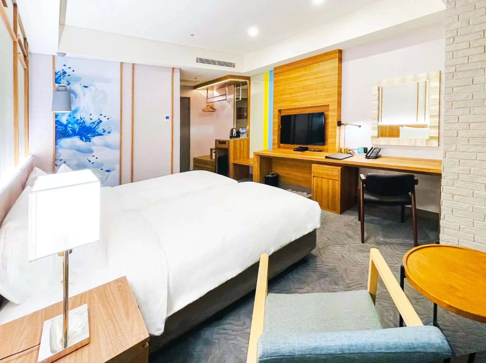 Deluxe Double Room in Hej Taipei Arena Hotel