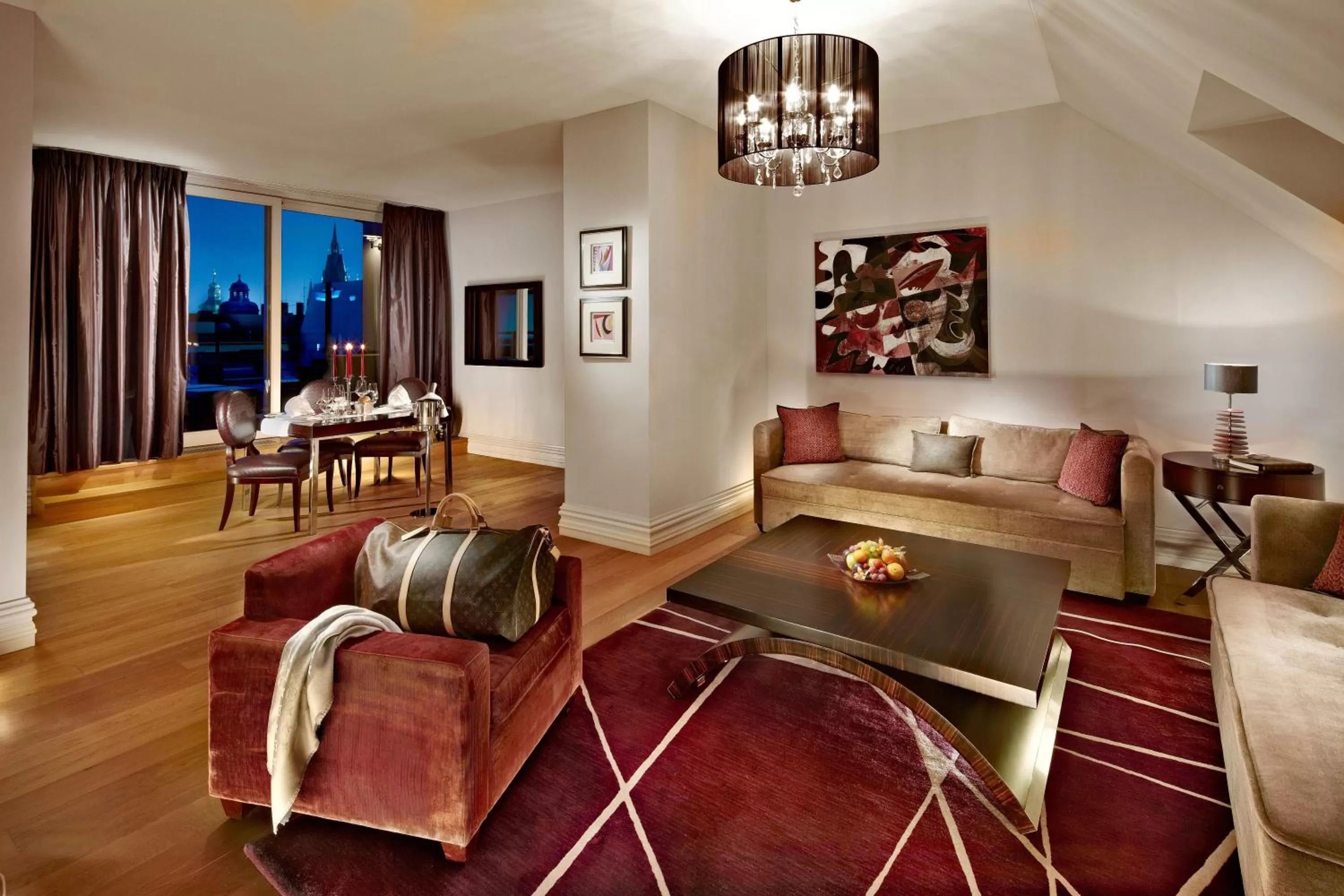 Bohemia Two-Bedroom Suite in The Grand Mark Prague - The Leading Hotels of the World
