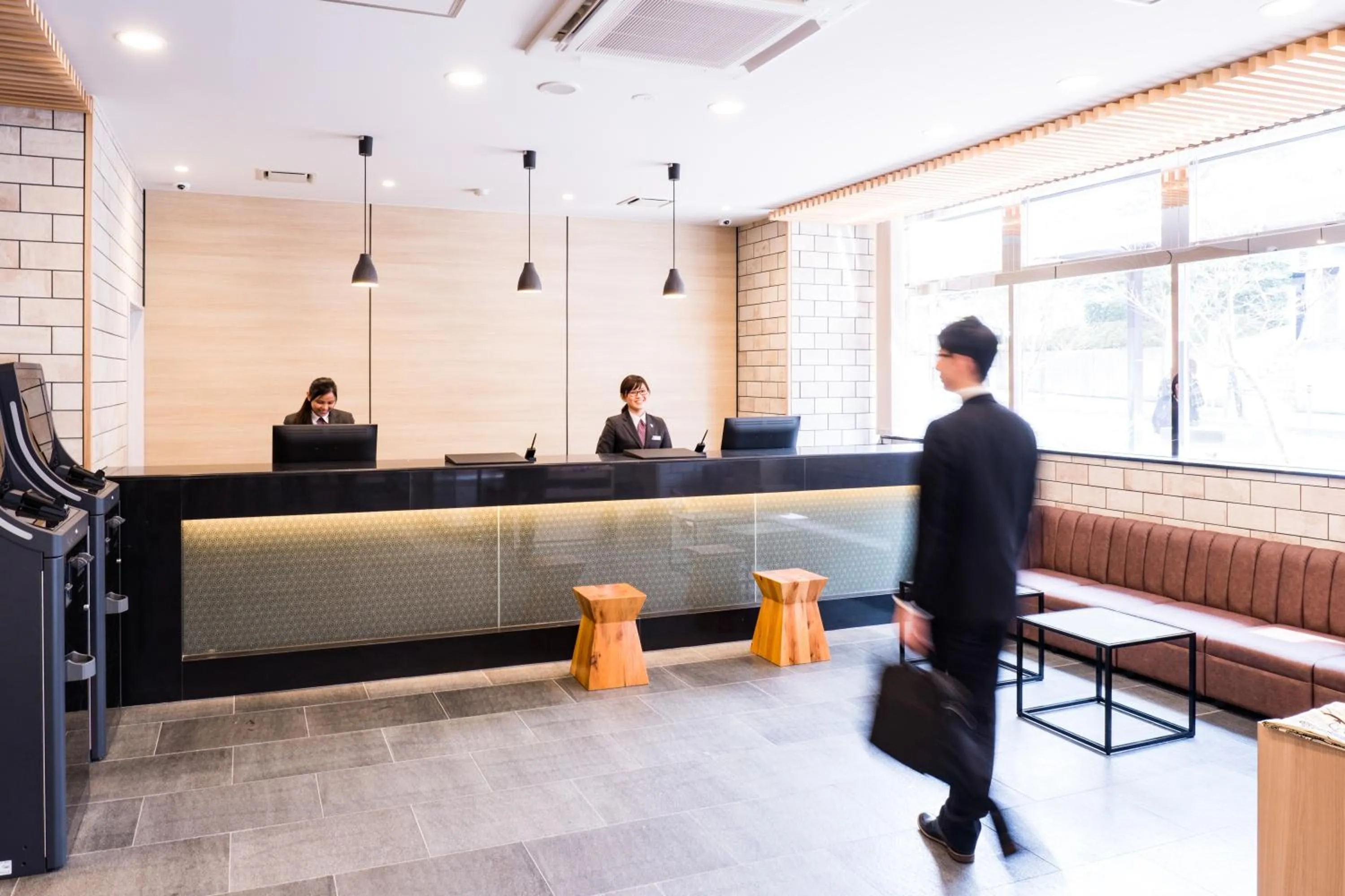 Staff in Meet Inn Narita
