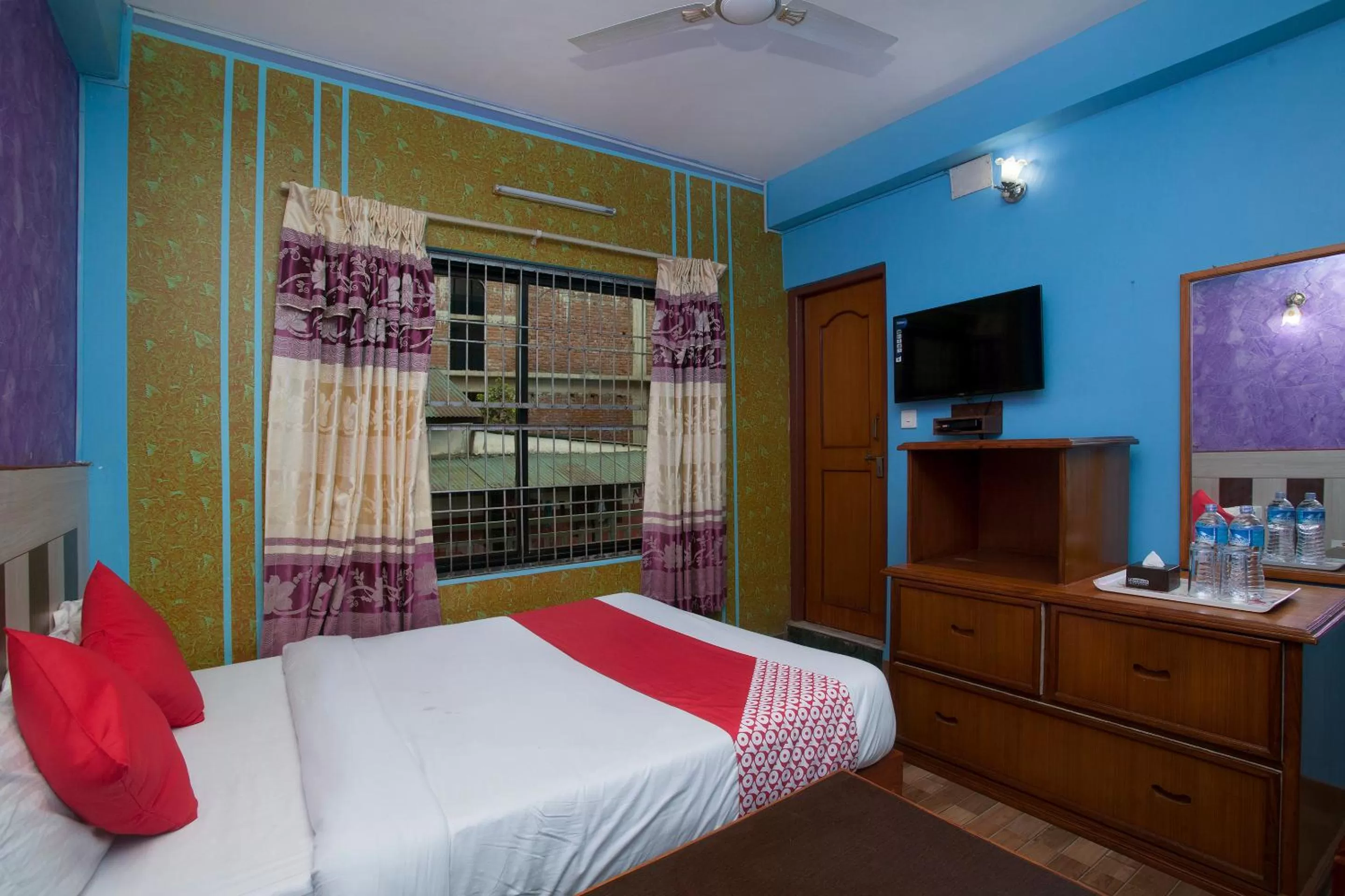 Quadruple Room with Bathroom - single occupancy in Hotel Middle Point Pvt Ltd