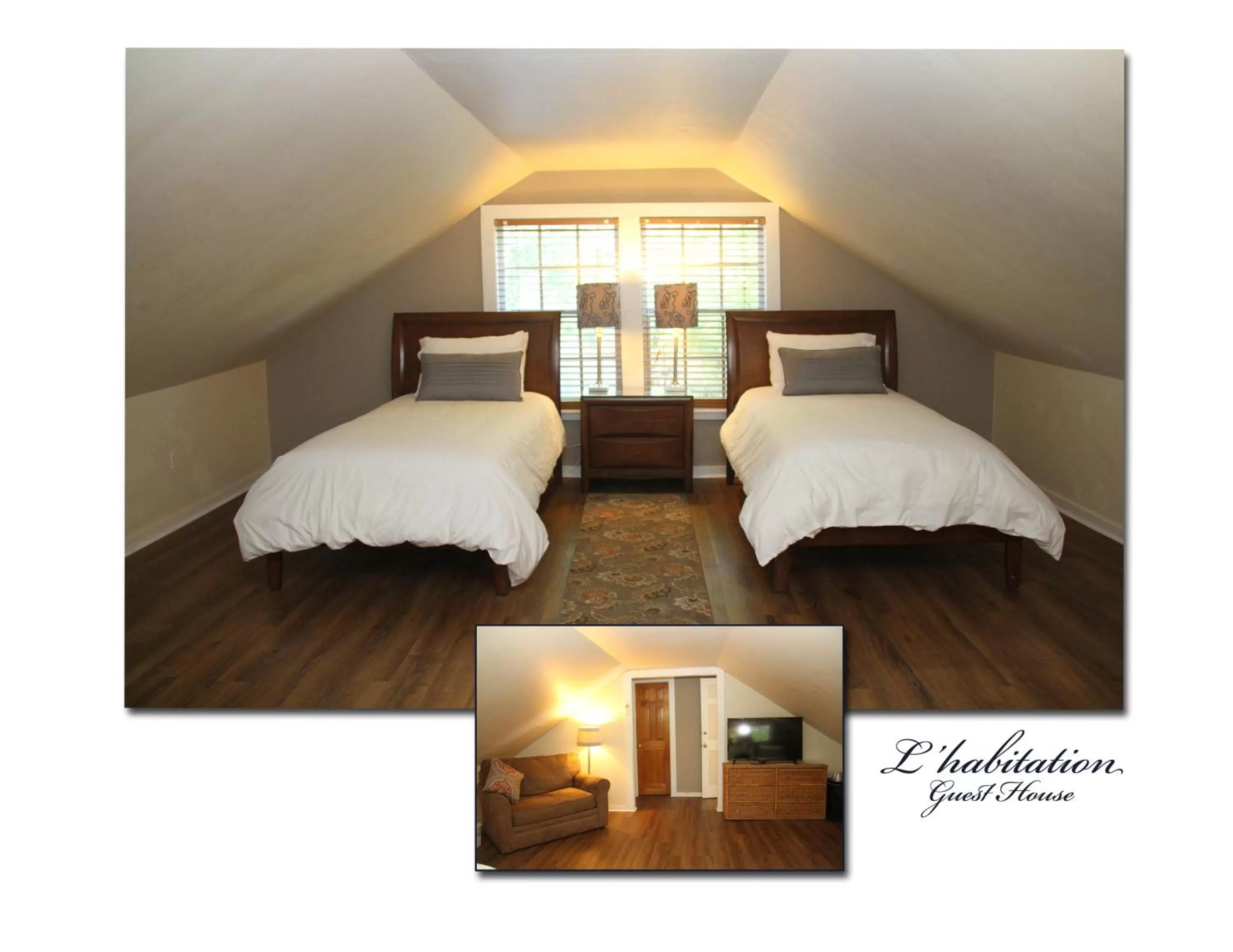 Standard Twin Room in L'Habitation Guesthouse- Adult Exclusive