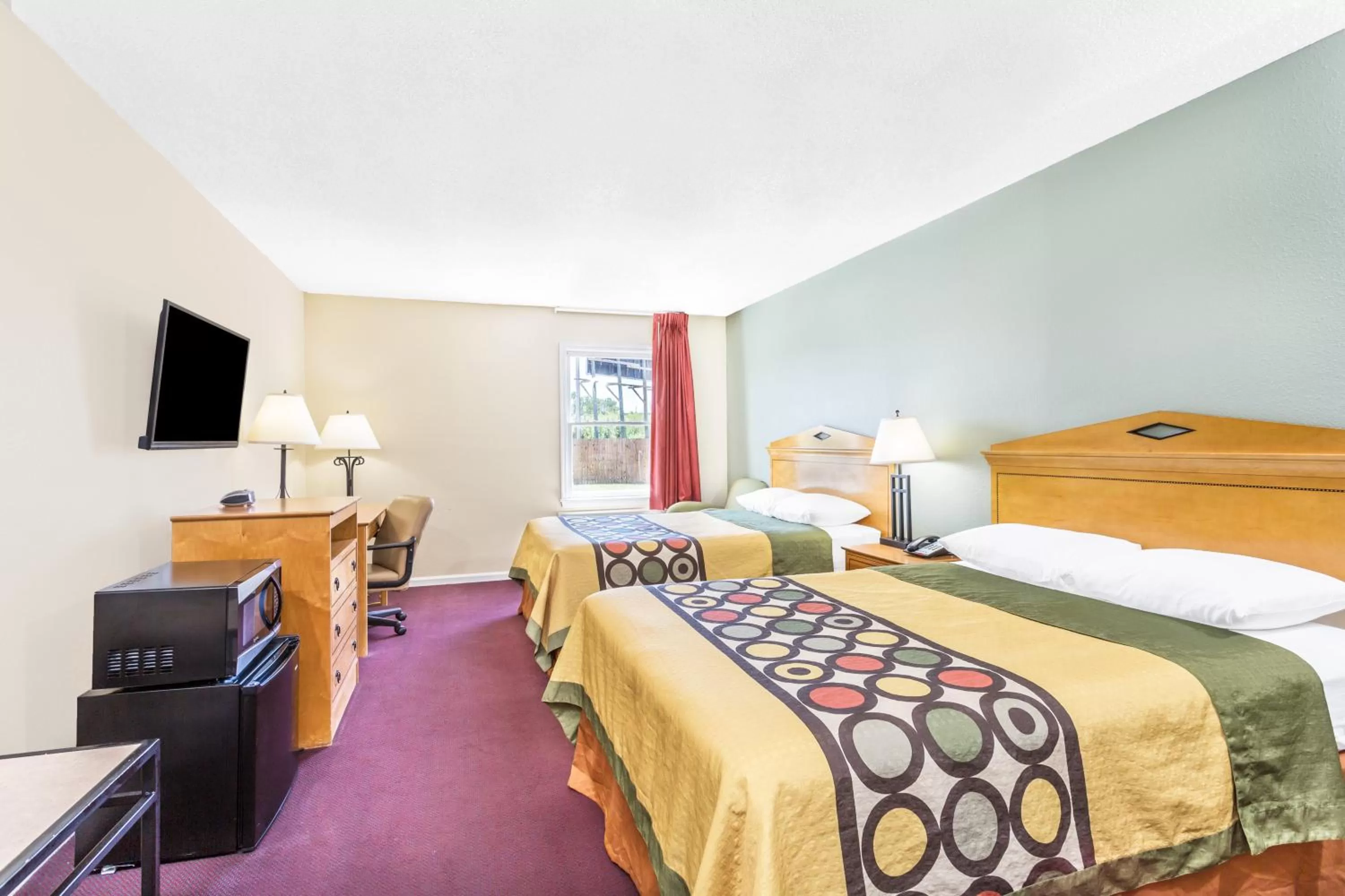 Double Room with Two Double Beds - Non-Smoking in Super 8 by Wyndham Manning