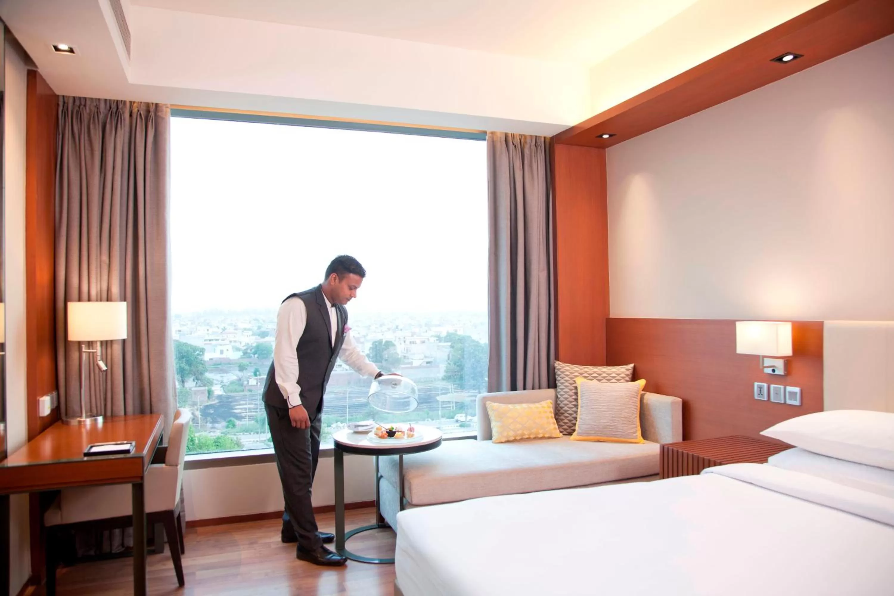 Family Room with 15% discount on Food ,soft beverage, Laundry and Spa - single occupancy in Hyatt Regency Amritsar Hotel & Spa