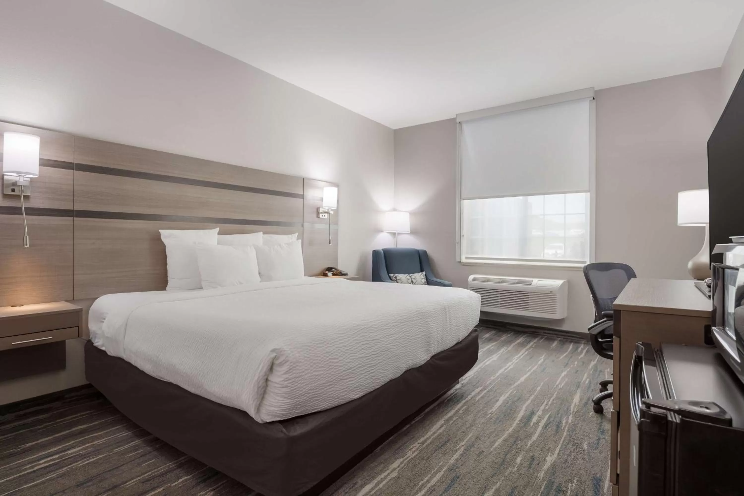 King Room with Roll-In Shower - Mobility Accessible in Best Western NSU Inn