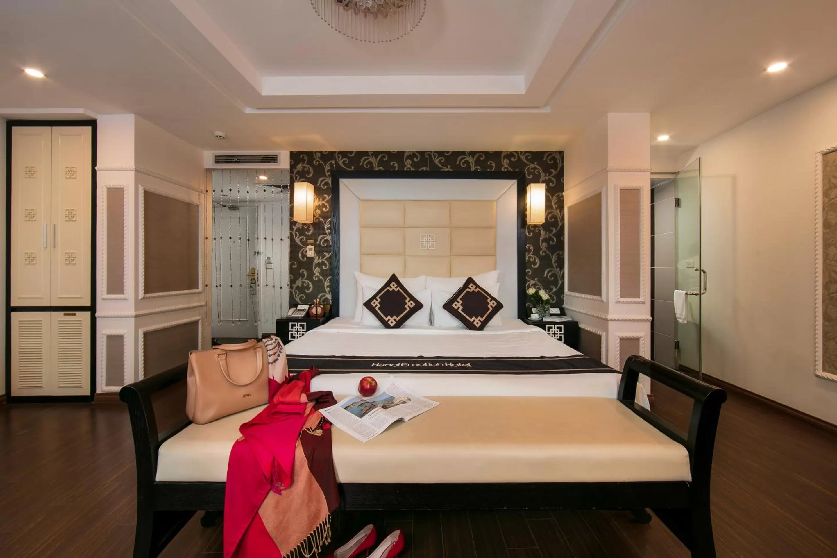King Suite with City View in Hanoi Emotion Hotel