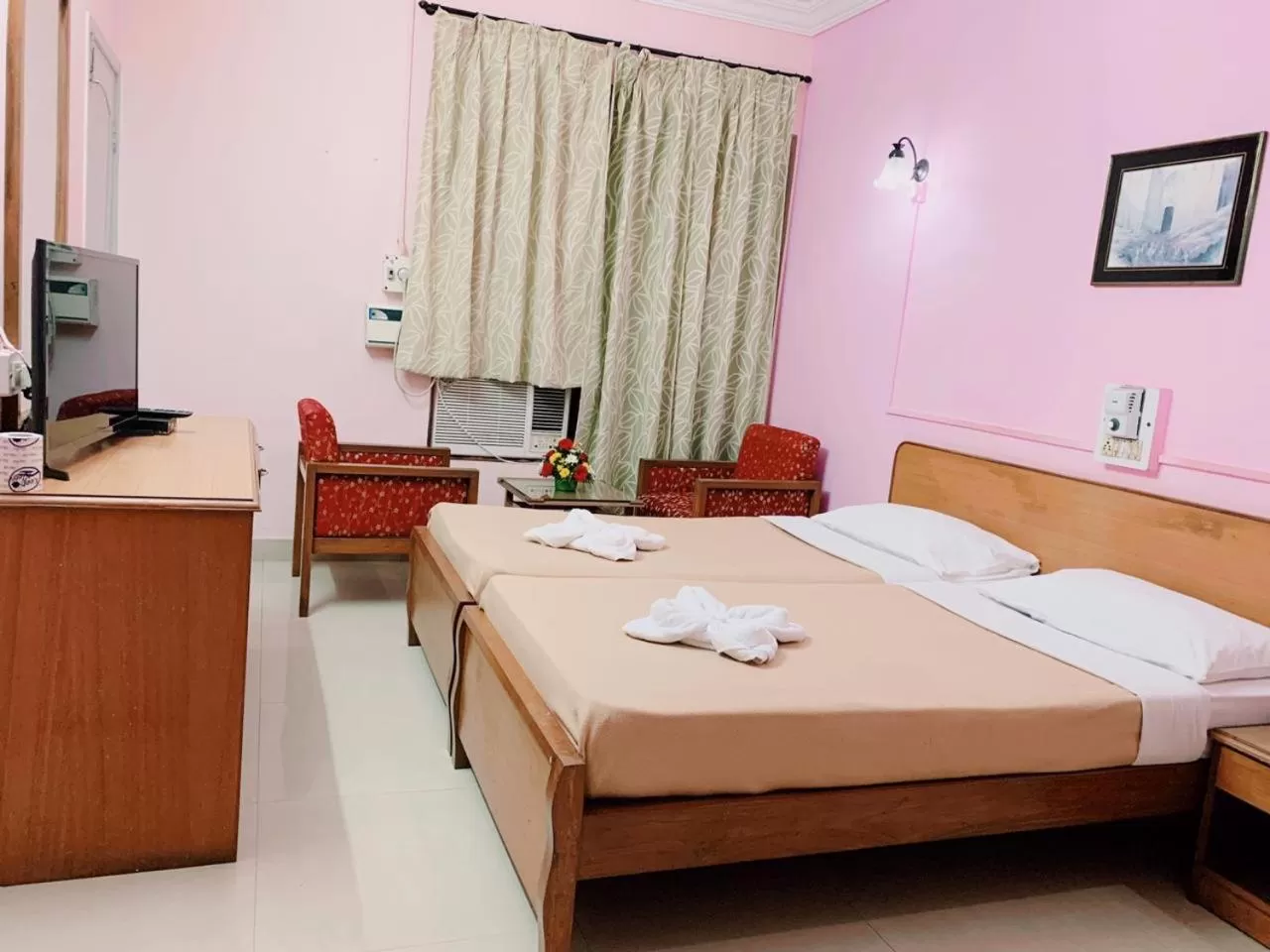 Standard Double or Twin Room in Margao Residency