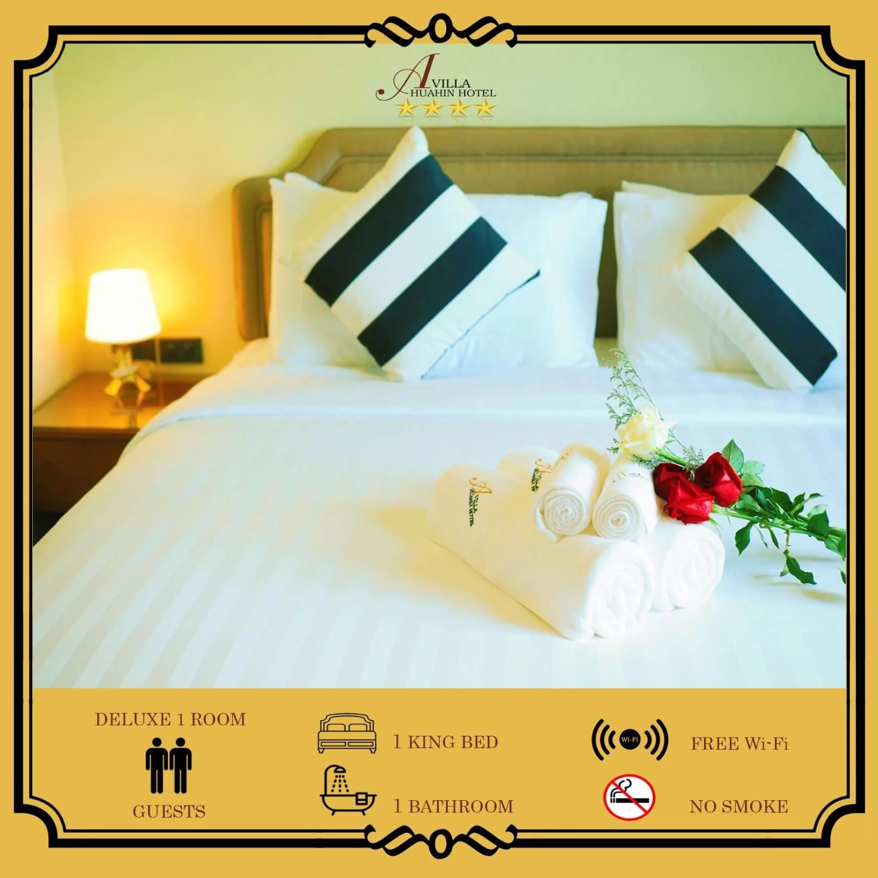 Deluxe Room in A Villa Hua Hin Hotel