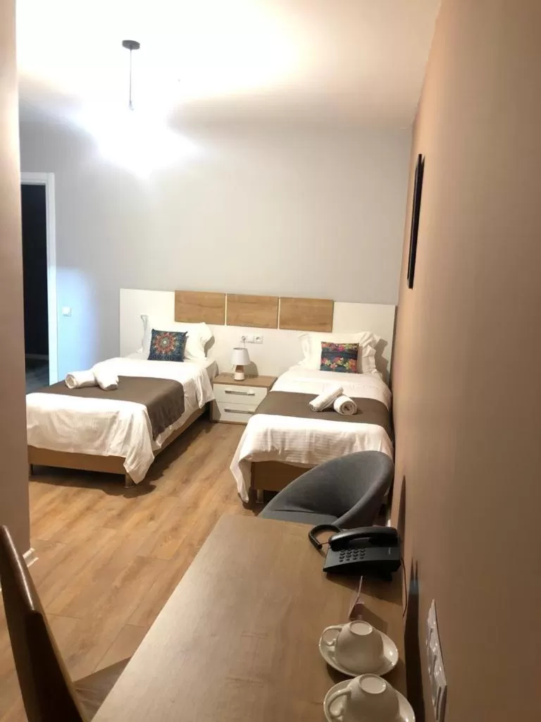 Budget Twin Room in Boho Tiflis Hotel