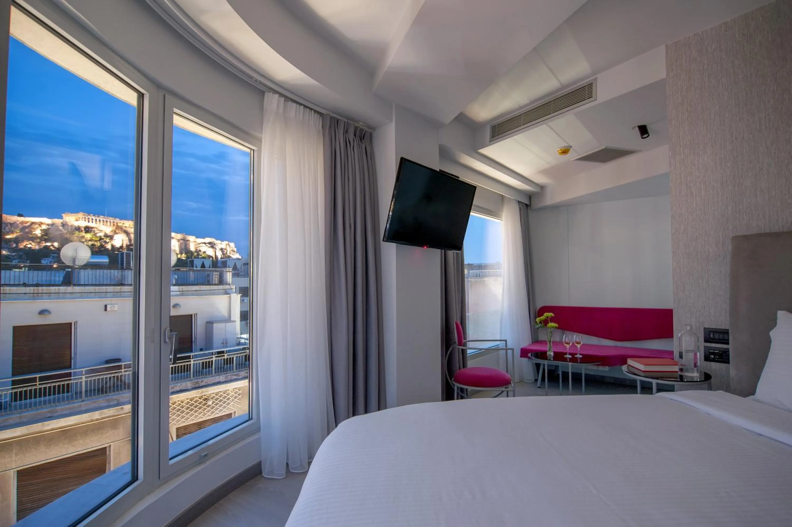 Executive Double Room with Acropolis view in Athens Utopia Ermou