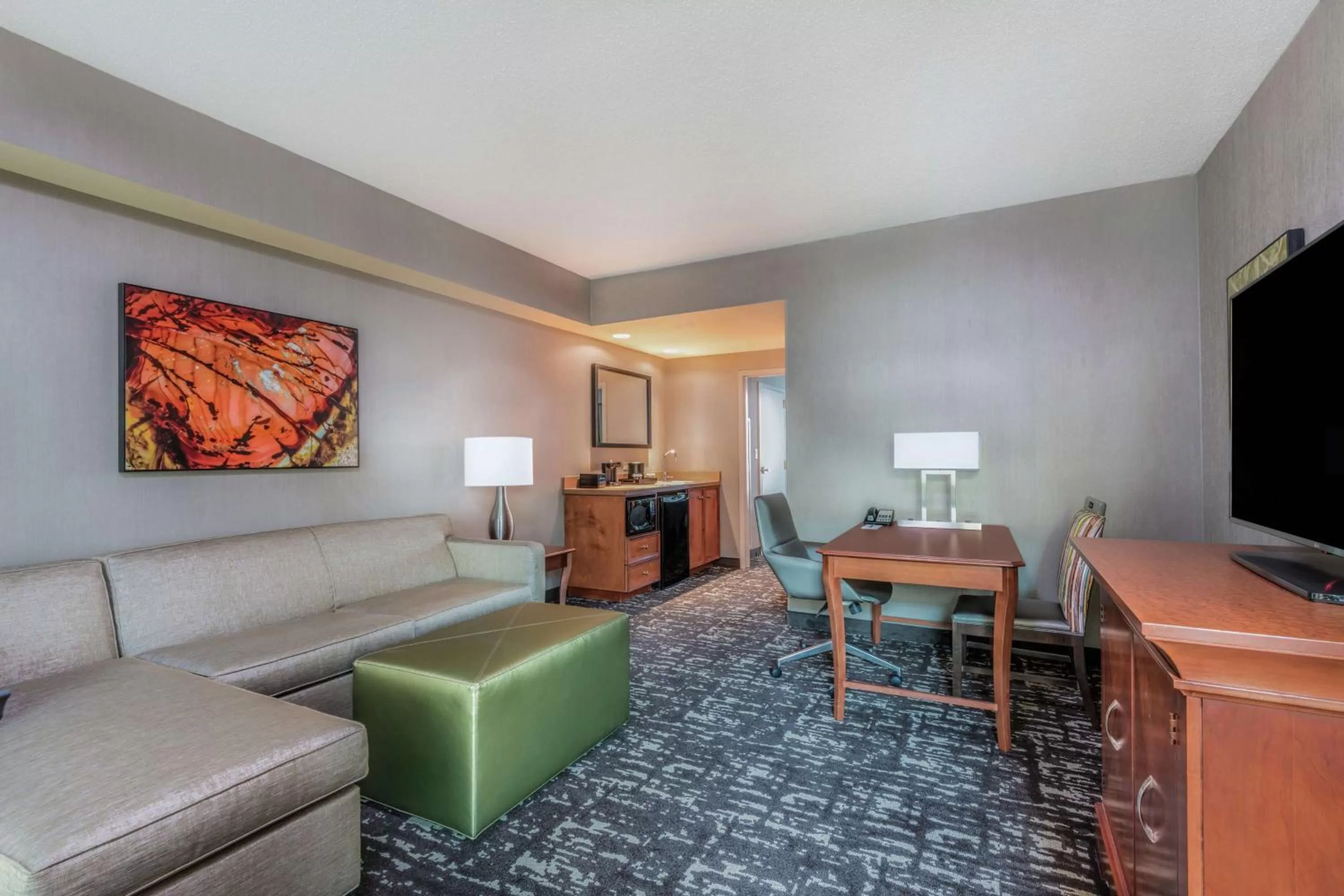 Two-Room King Suite - Non-Smoking in Embassy Suites by Hilton Saint Louis Saint Charles