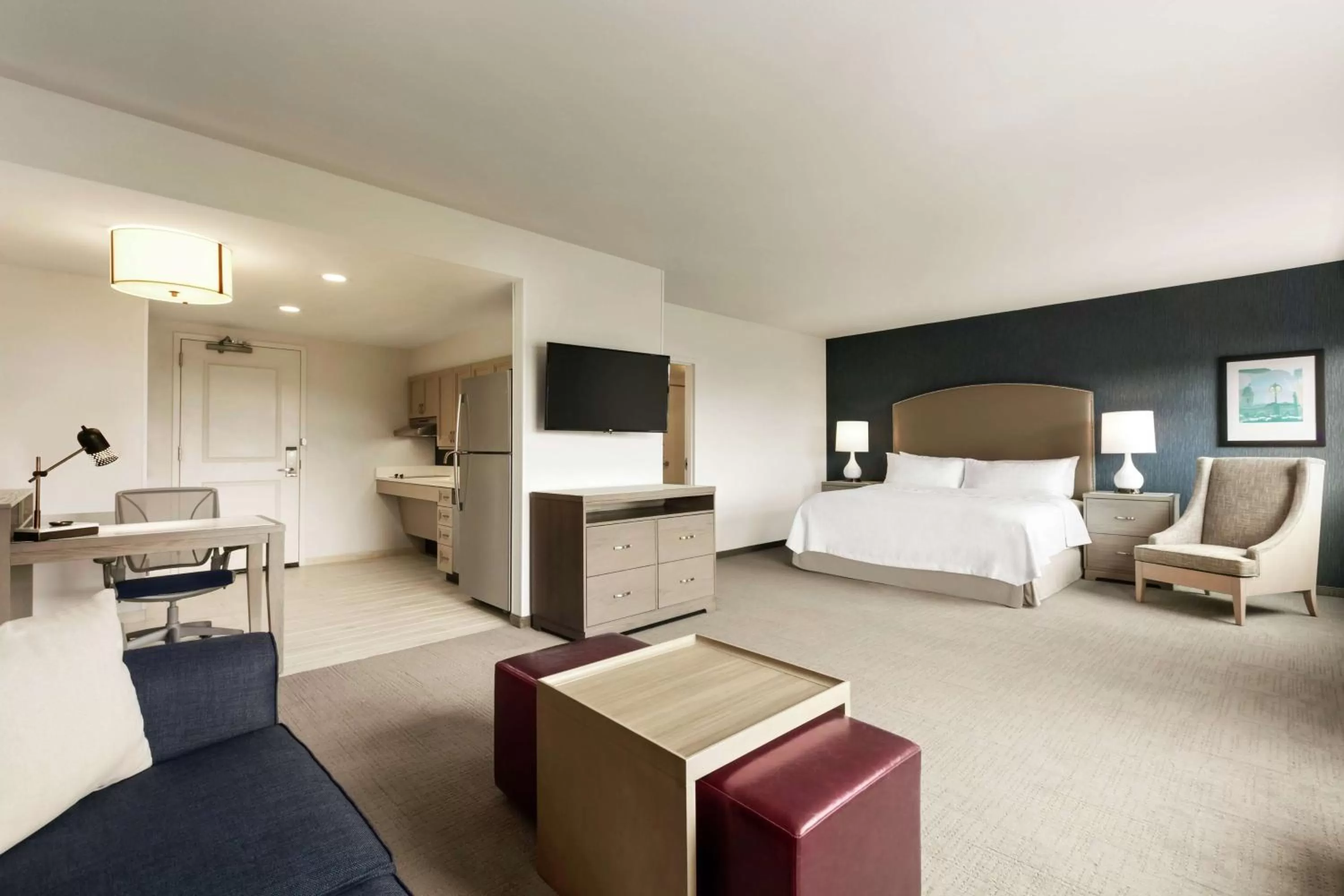 King Suite - Mobility and Hearing Access/Non-Smoking in Homewood Suites By Hilton Worcester