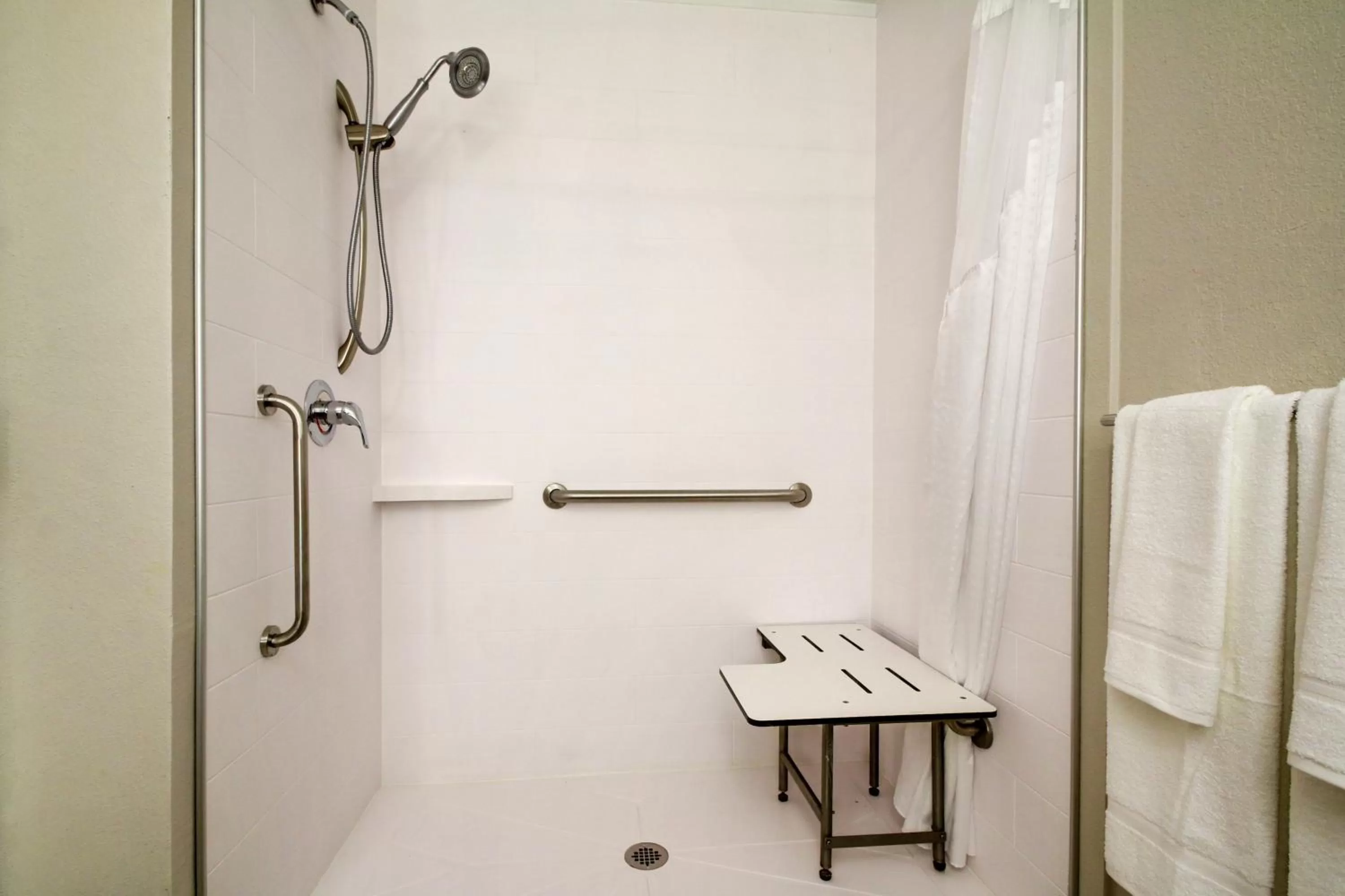 Deluxe King Room with Roll-In Shower - Disability Access in Holiday Inn Express Hotel & Suites Live Oak by IHG