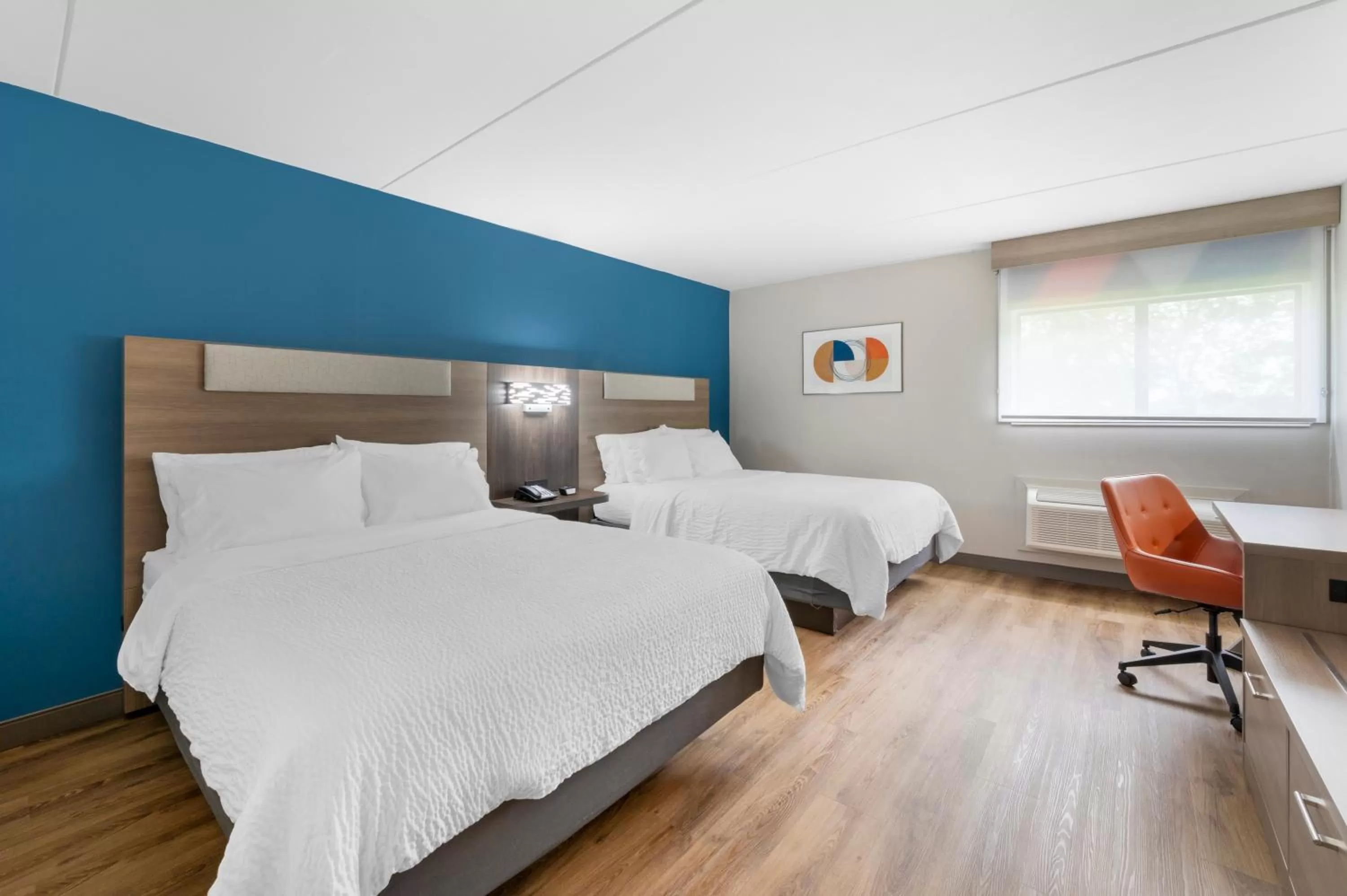 Standard Queen Room with Two Queen Beds and Shower Bath - Pet Friendly in Holiday Inn Express Greencastle by IHG