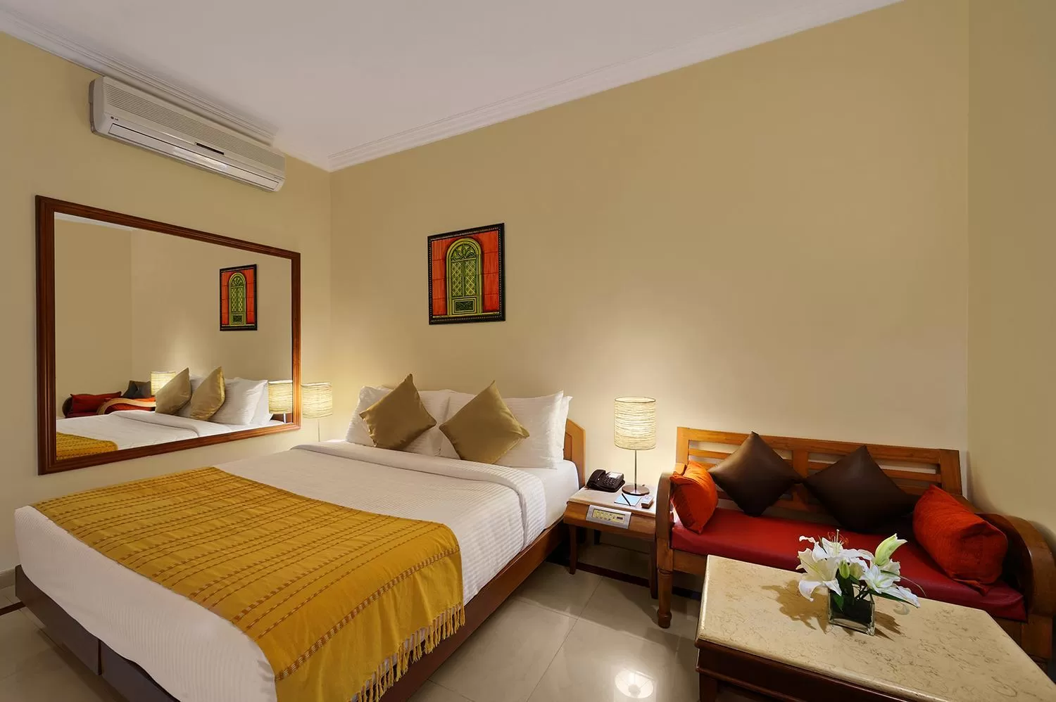Deluxe Double Room with bathtub in Casa De Goa - Boutique Resort - Calangute