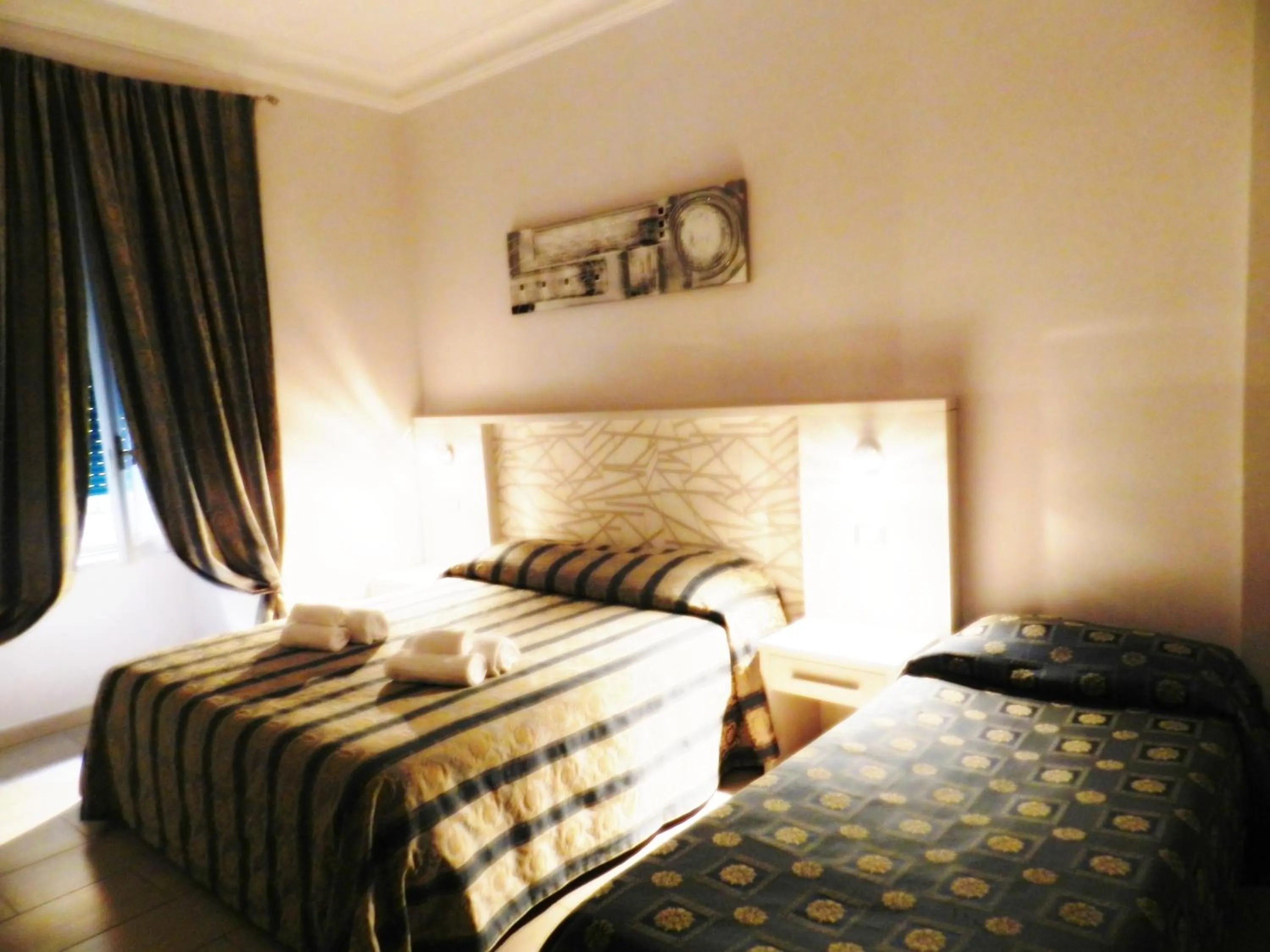 Bed in Vatican Rome