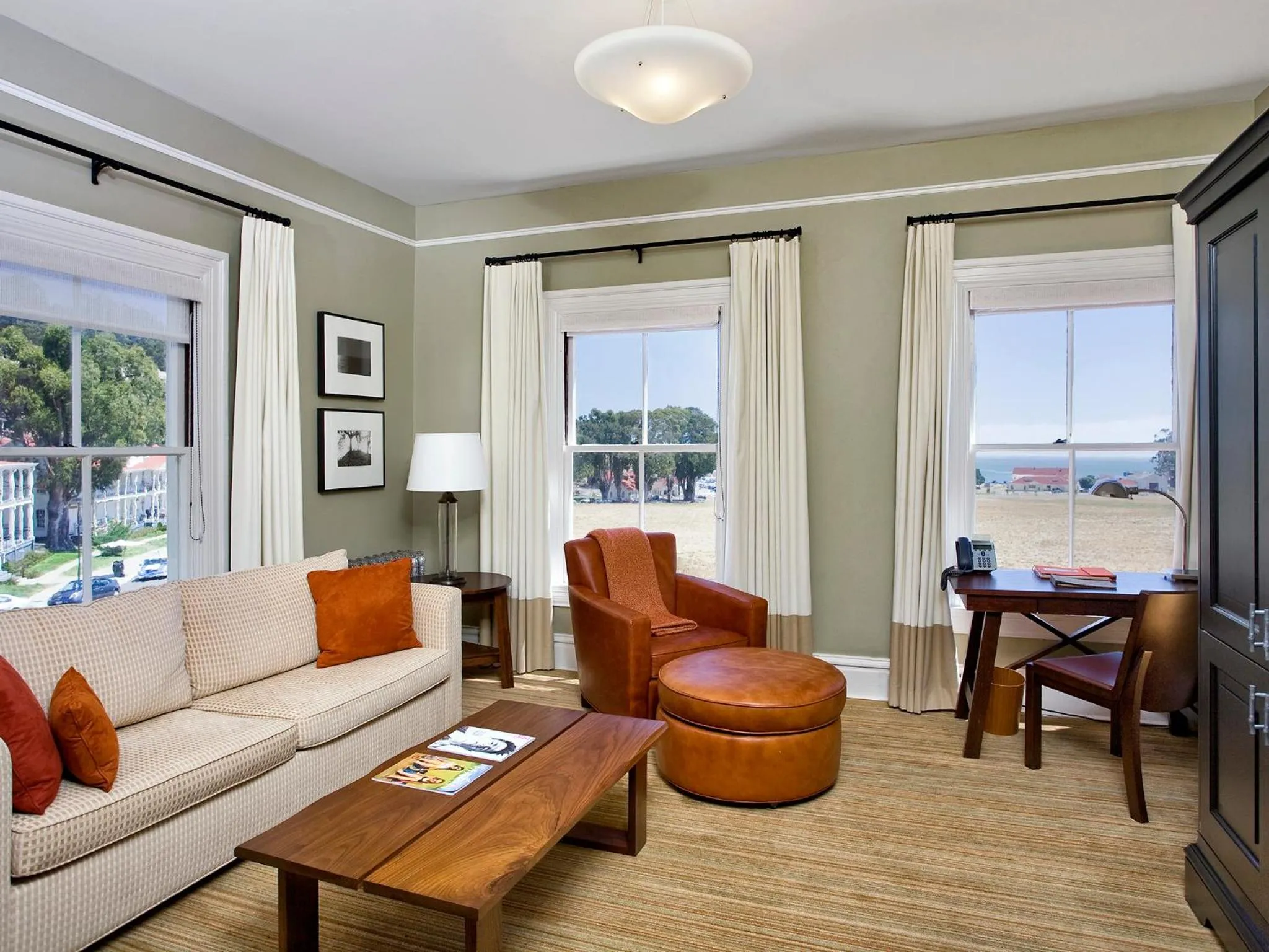 Living room in Cavallo Point