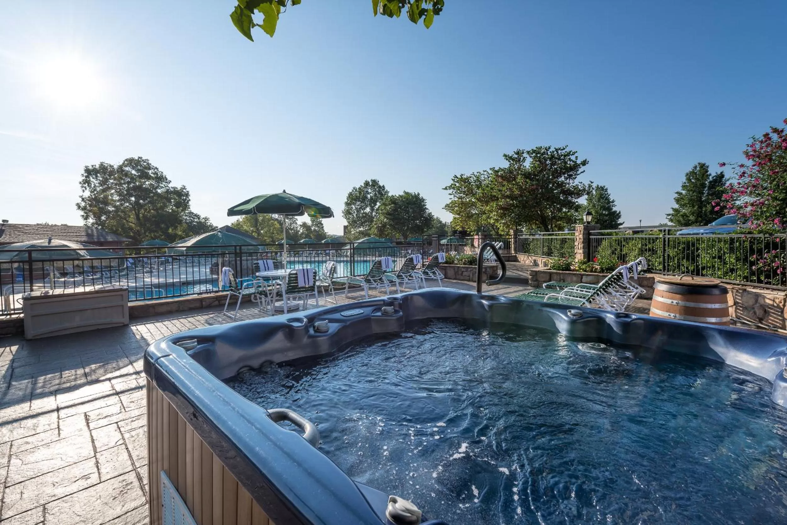 Hot Tub in Westgate Branson Woods Resort