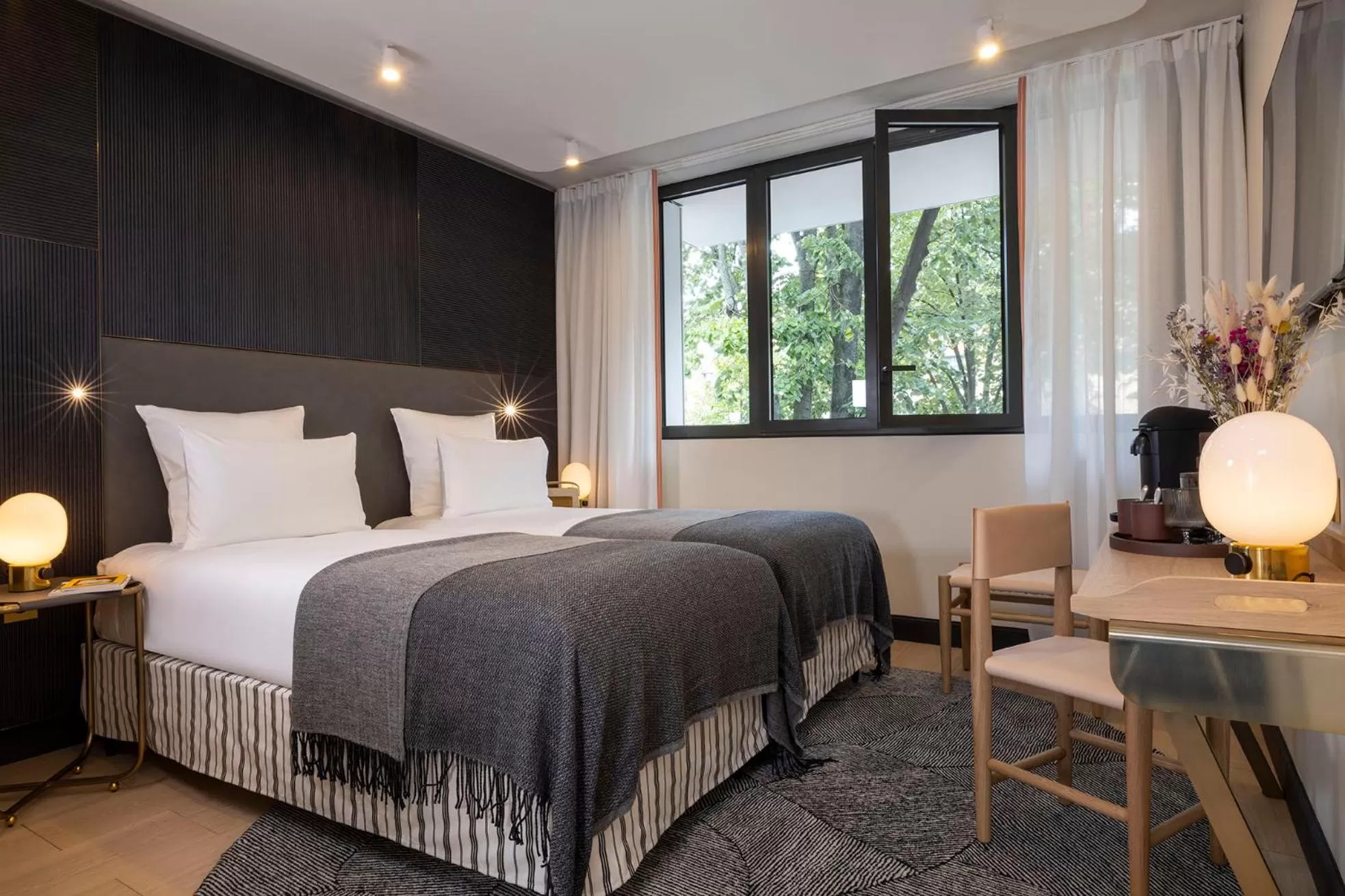 Twin Room in Quinzerie hôtel