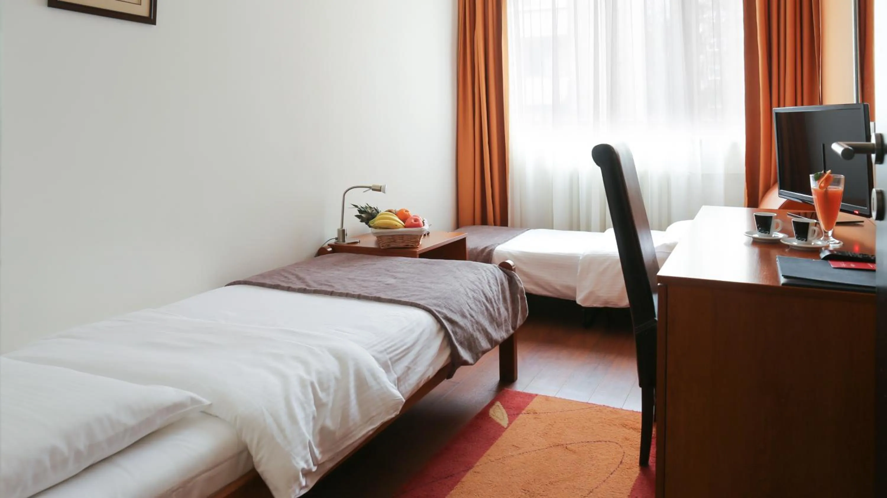Economy Twin Room with Free Parking in Hotel Srbija-FREE PARKING
